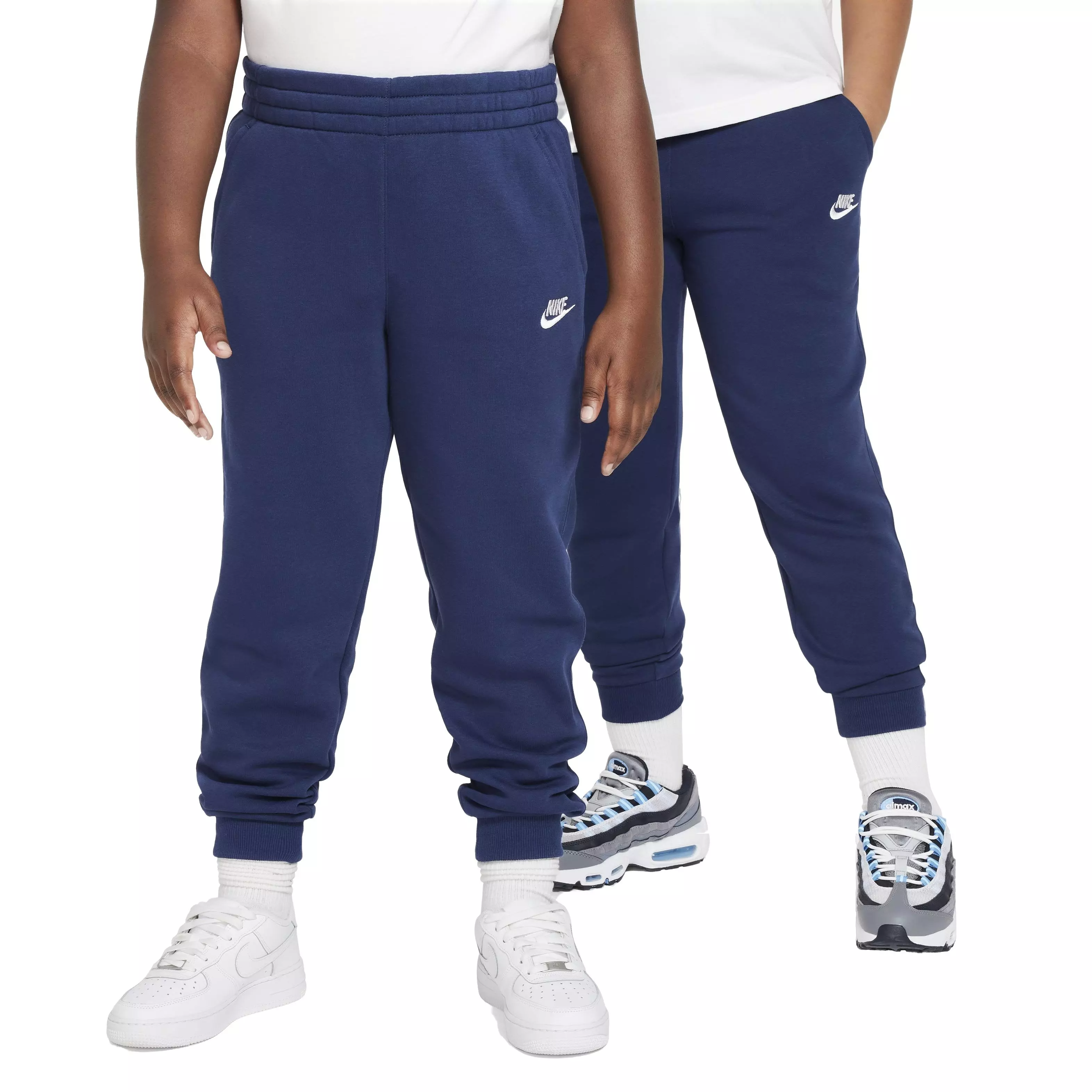 Nike Big Kids' Sportswear Club Fleece LBR Joggers - Blue - BLUE
