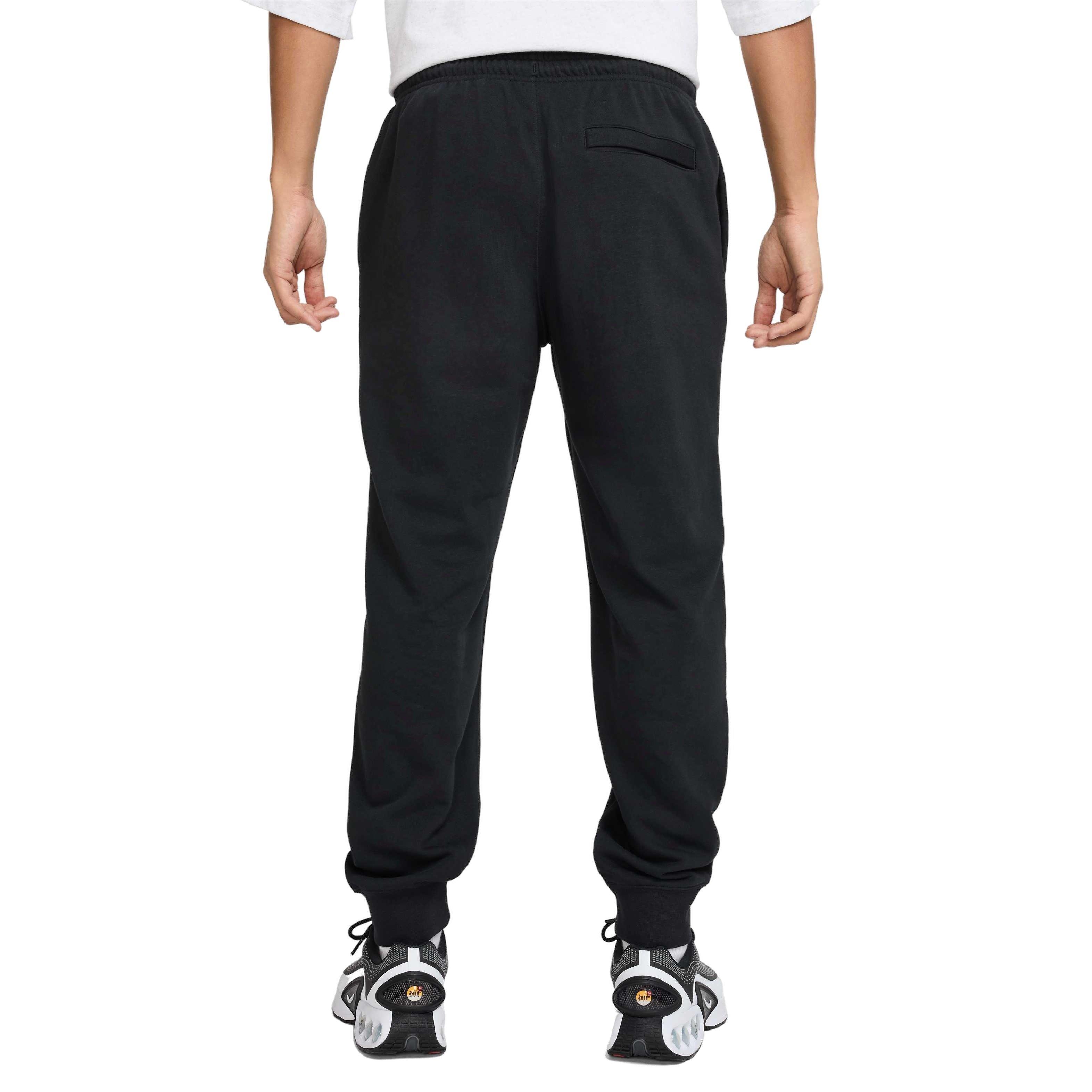 Nike Men's Club French Terry Jogger -Black - BLACK Thumbnail View 2