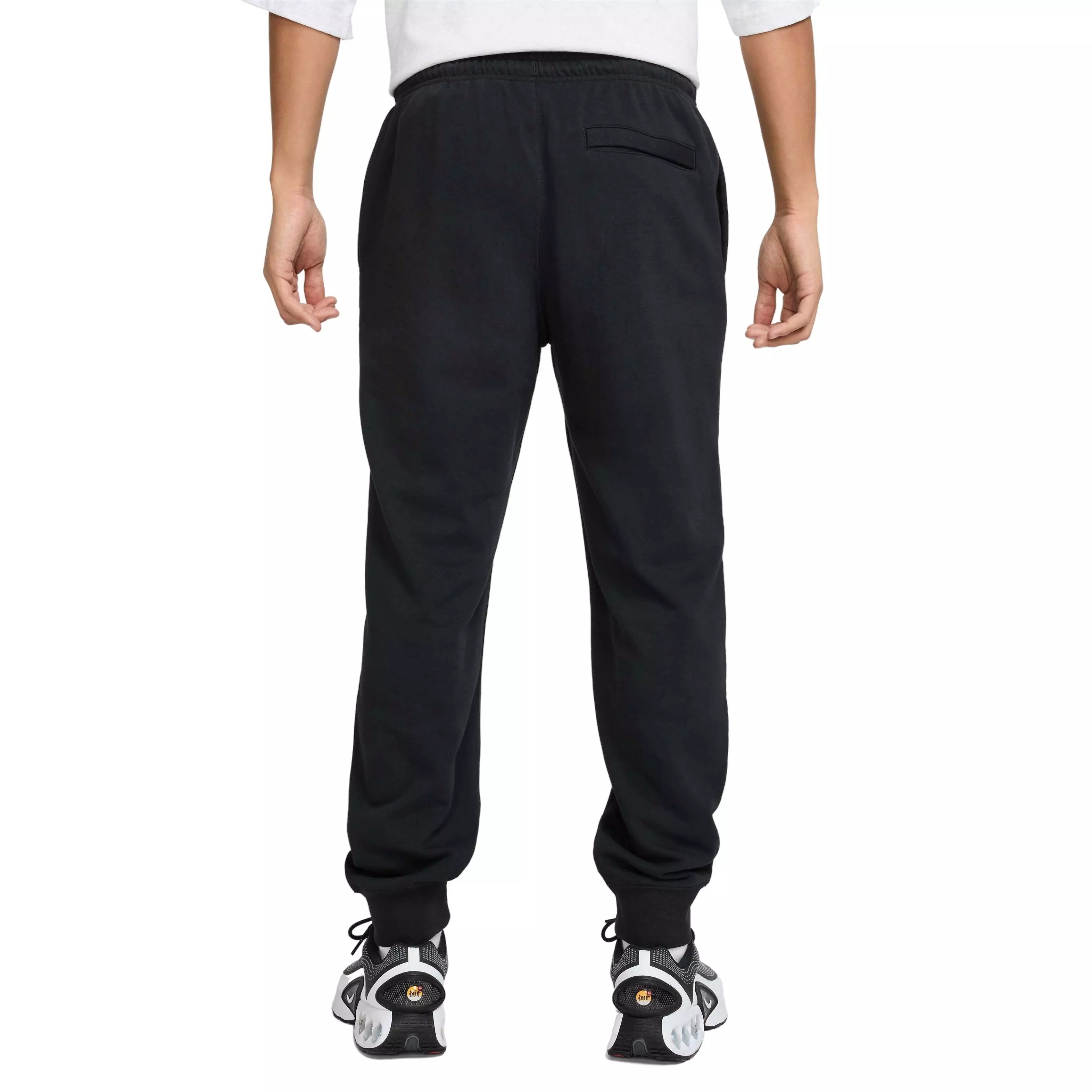 Nike Men's Club French Terry Jogger -Black - BLACK