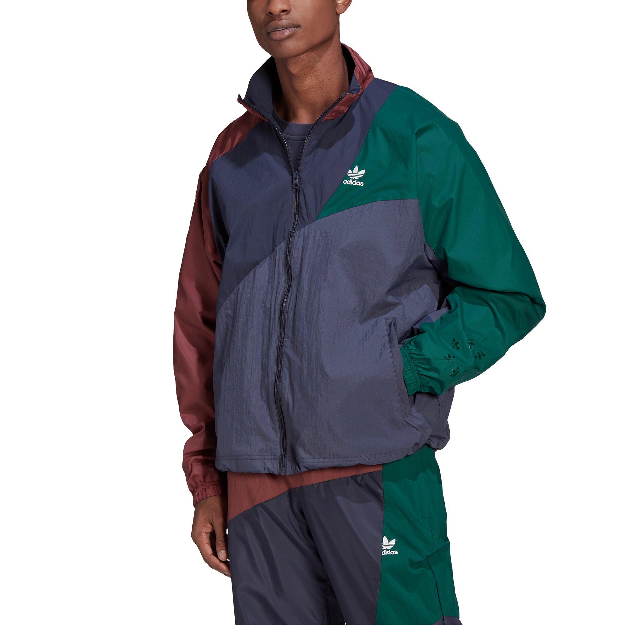 adidas Originals Men's Adicolor Colorblock Track Jacket - Blue - Hibbett