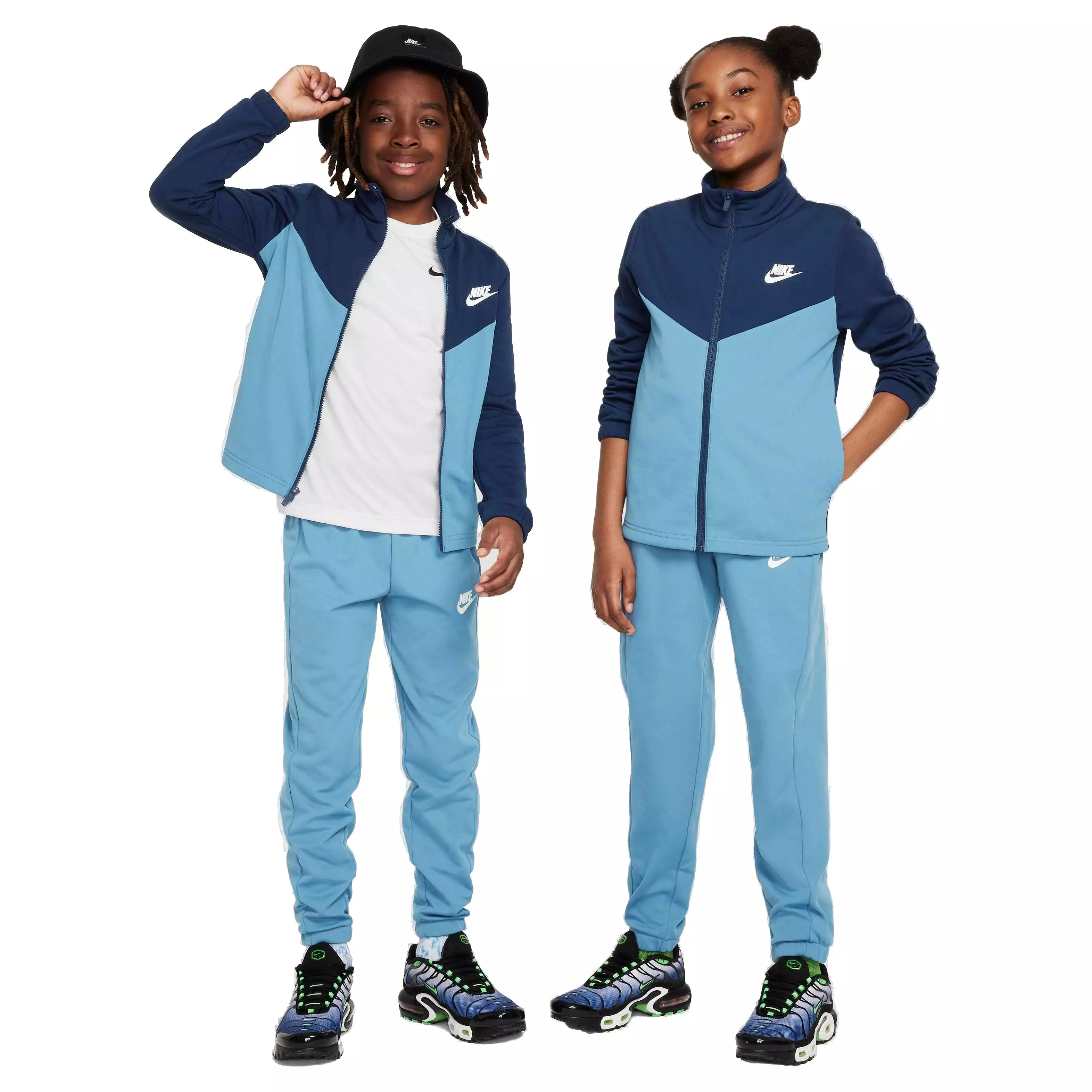 Nike Big Kids' Sportswear Tracksuit - BLUE