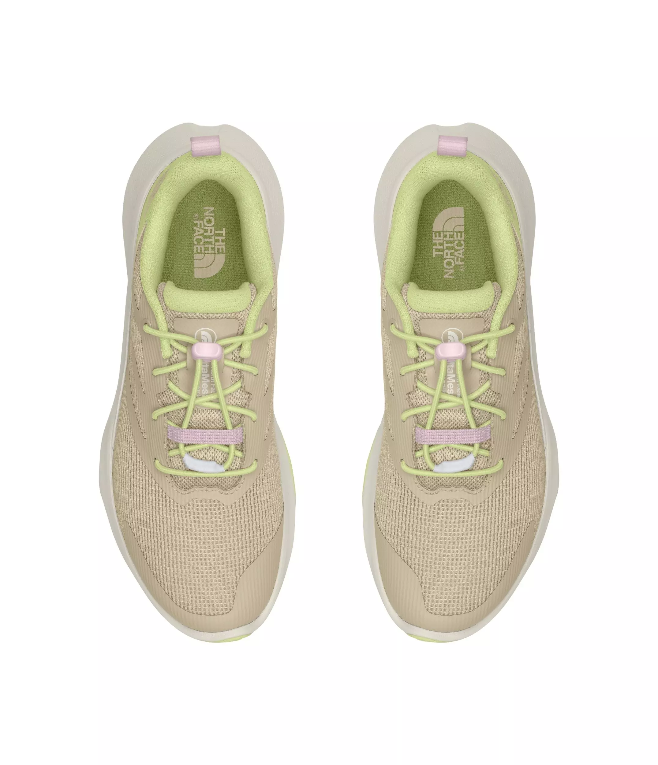 The North Face Altamesa "Tan/Lime" Grade School Boys' Shoe - TAN/LIME