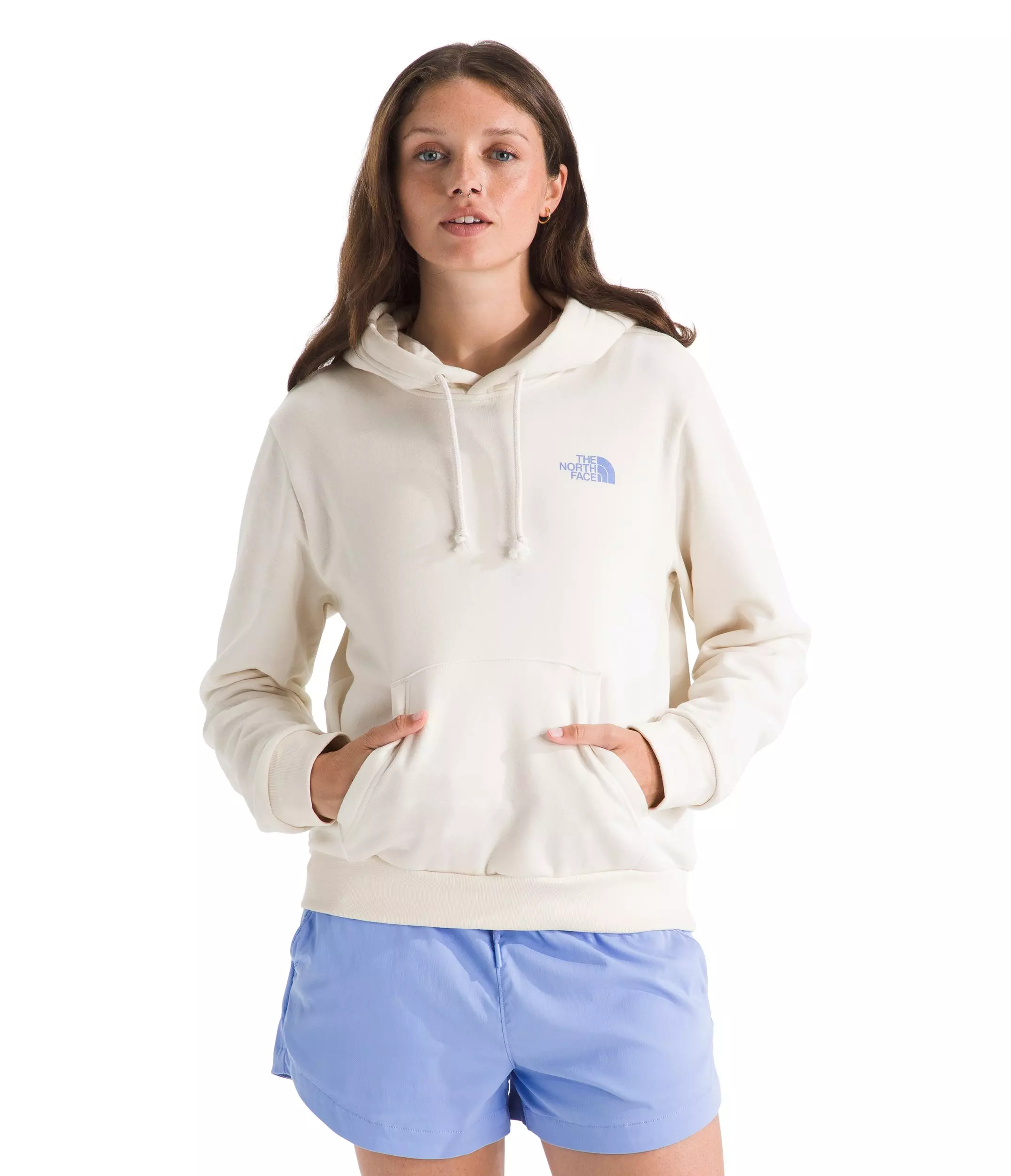The North Face Women's All Day Beauty Graphic Hoodie - White - WHITE