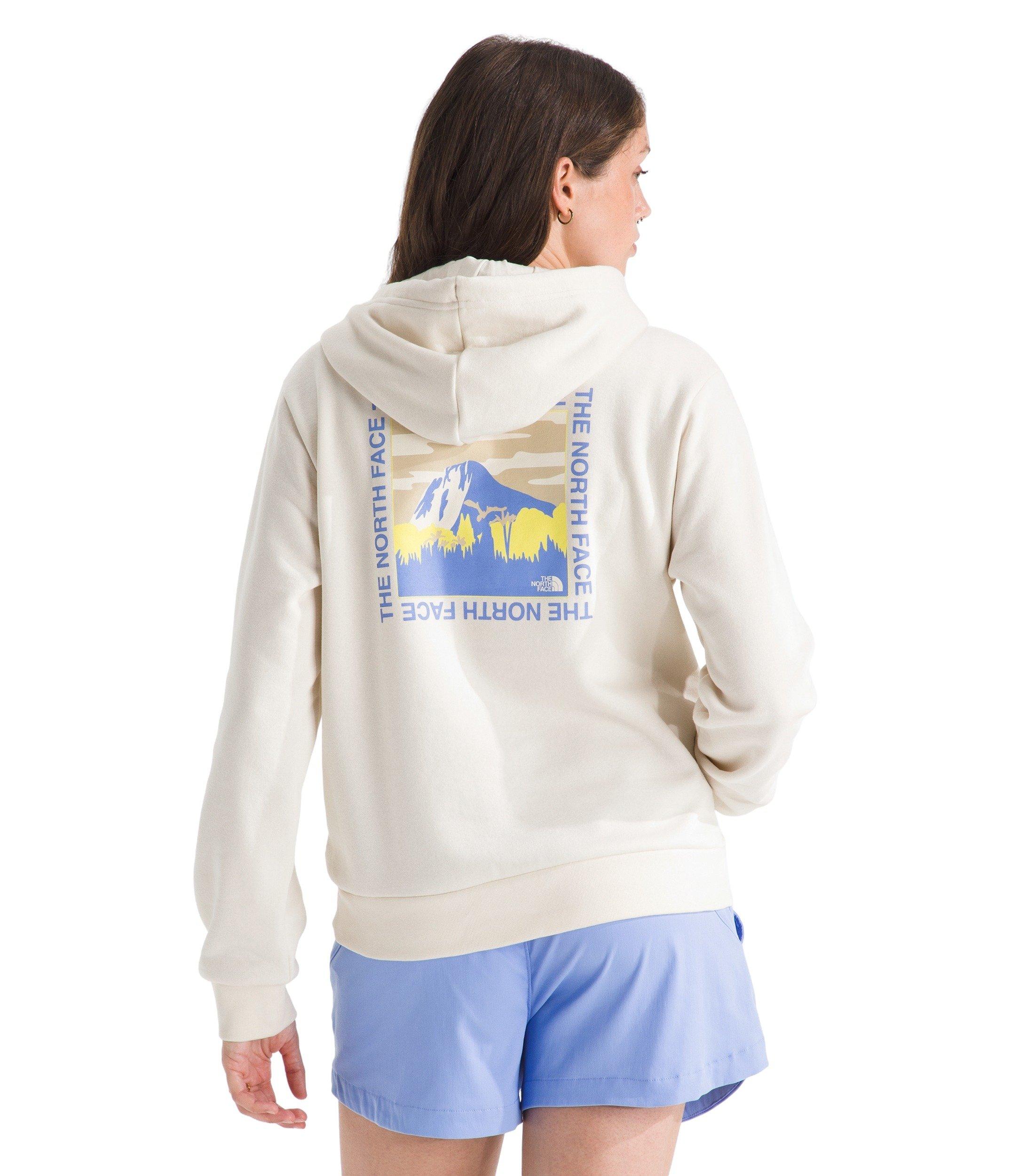 The North Face Women's All Day Beauty Graphic Hoodie - White - WHITE Thumbnail View 2