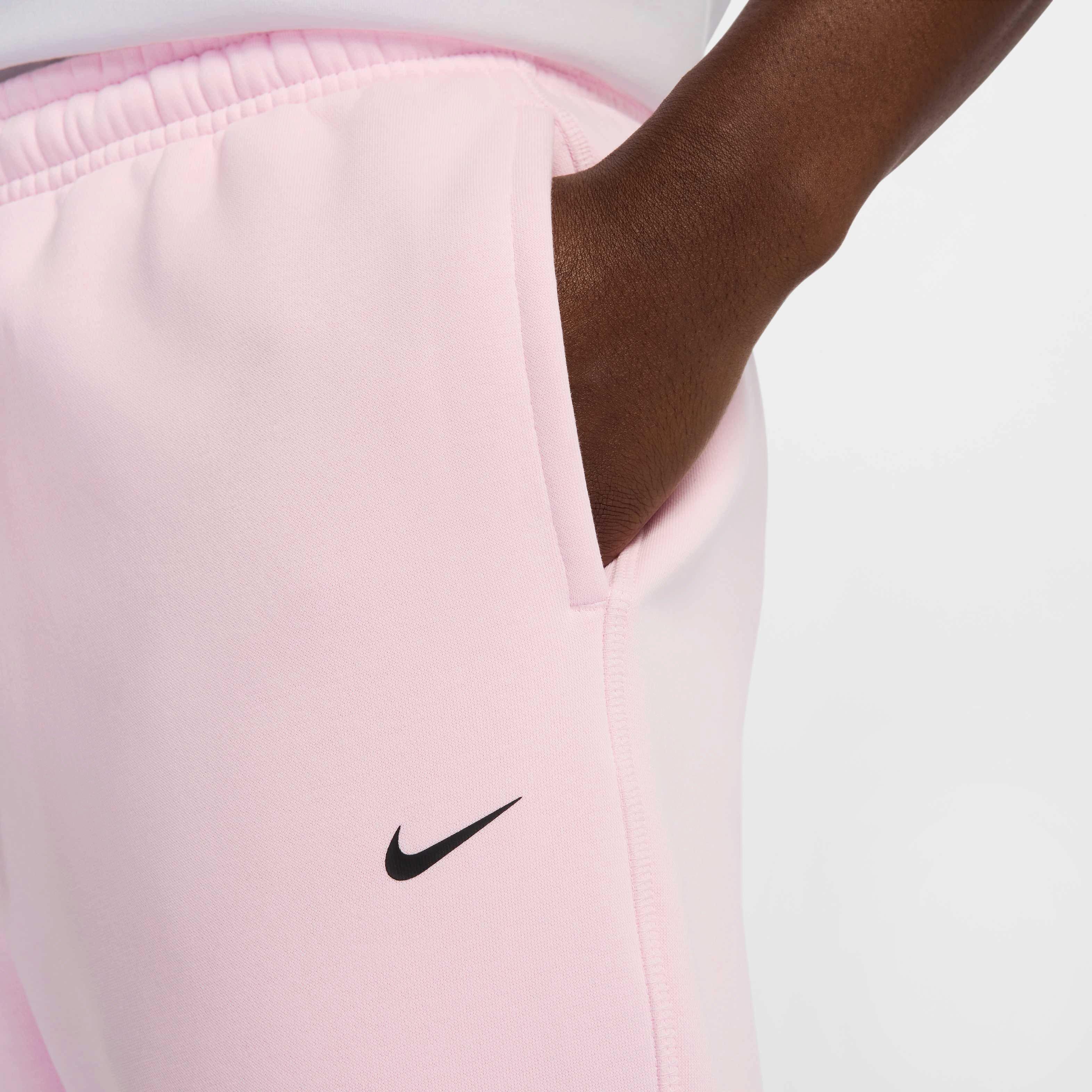 Ja Men's Fleece Basketball Jogger Pants - PINK Thumbnail View 3