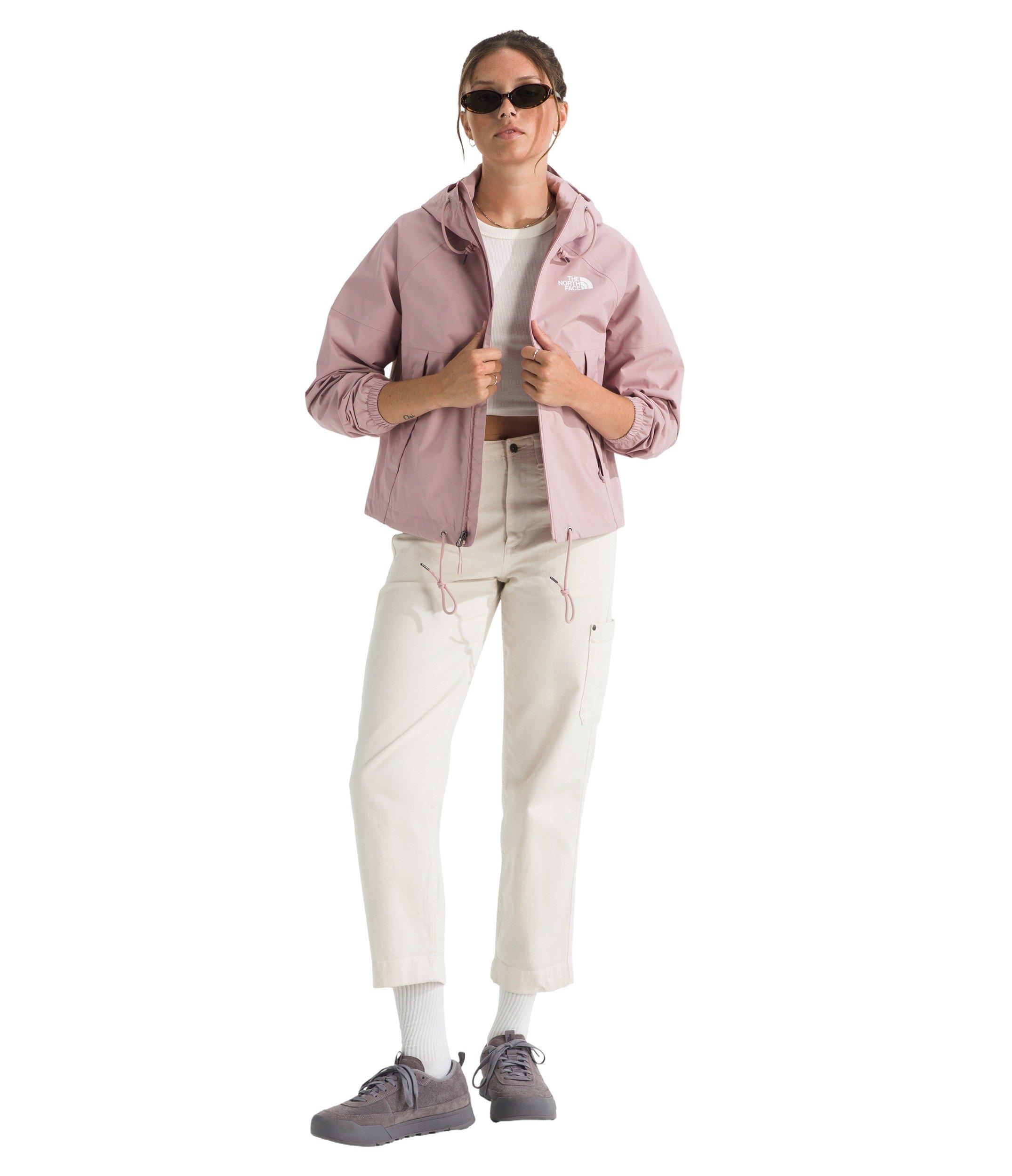 The North Face Women's Antora Rain Hooded Jacket - Pink - PINK Thumbnail View 5