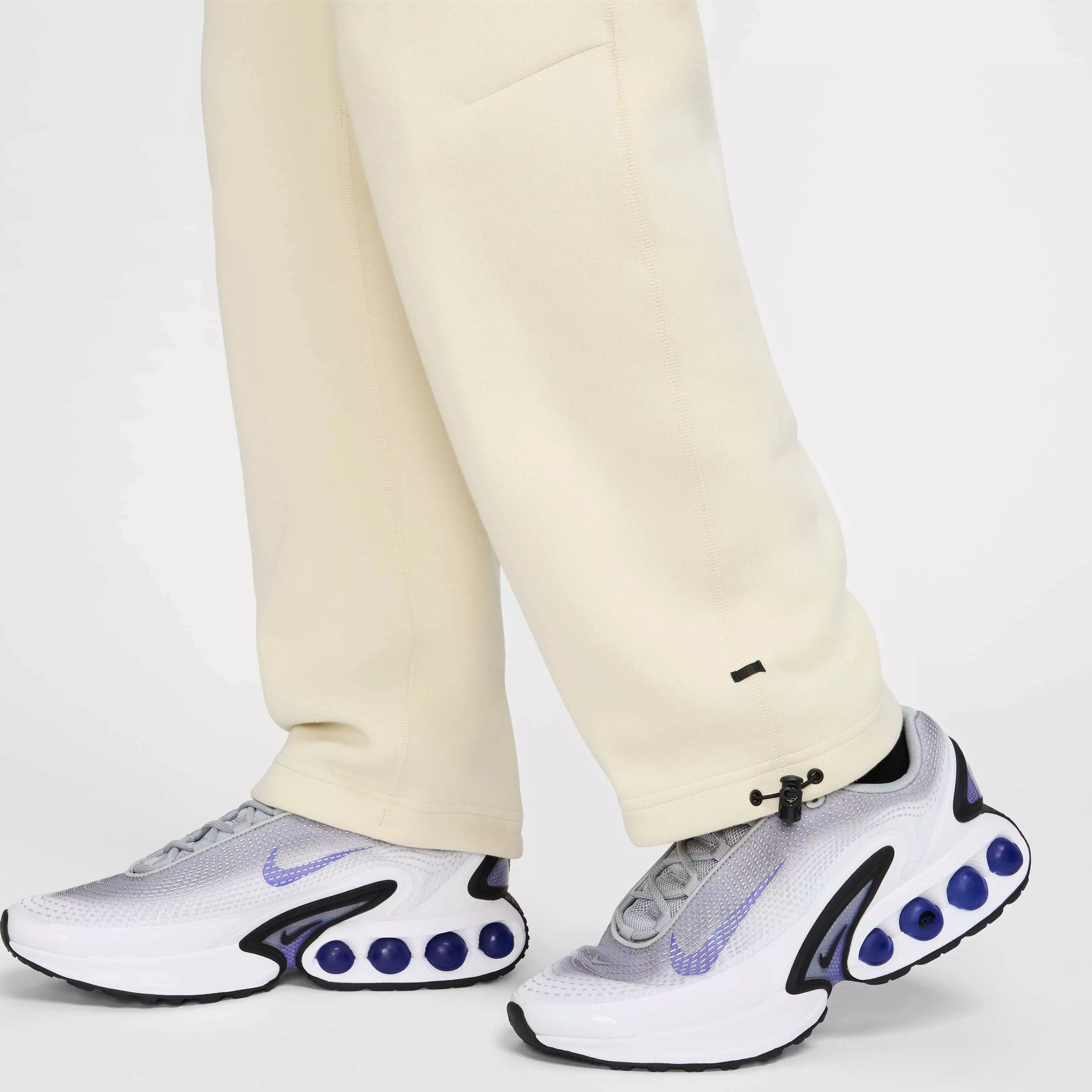 Nike Men's Tech Fleece Open-Hem Pants - Butter - LT KHAKI