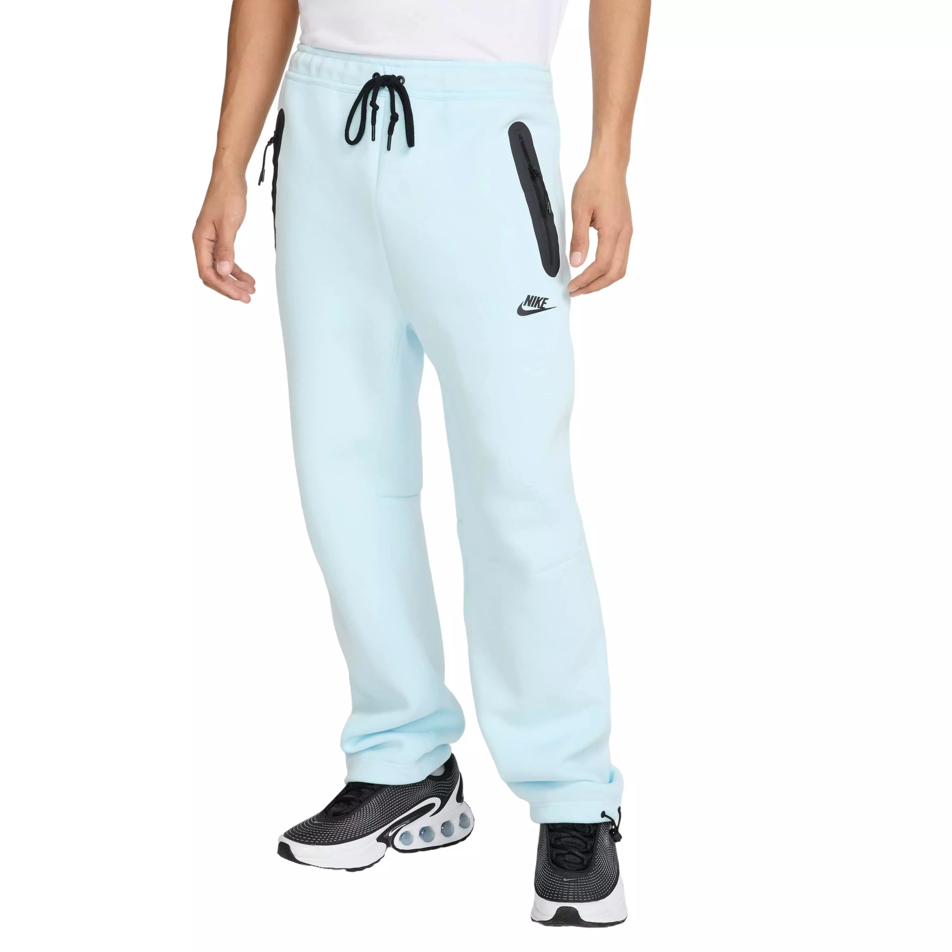 Nike Men's Tech Fleece Open-Hem Pants - Butter - BLUE