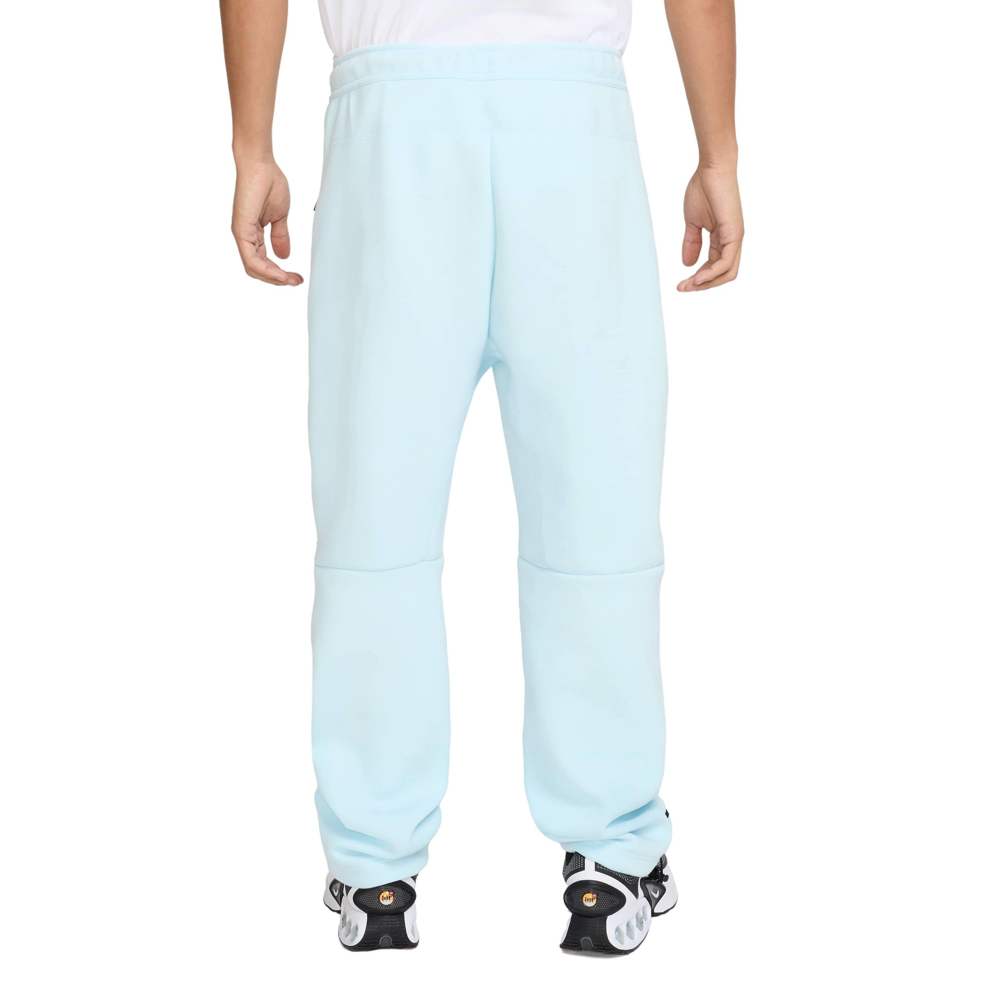 Nike Men's Tech Fleece Open-Hem Pants - BLUE Thumbnail View 2