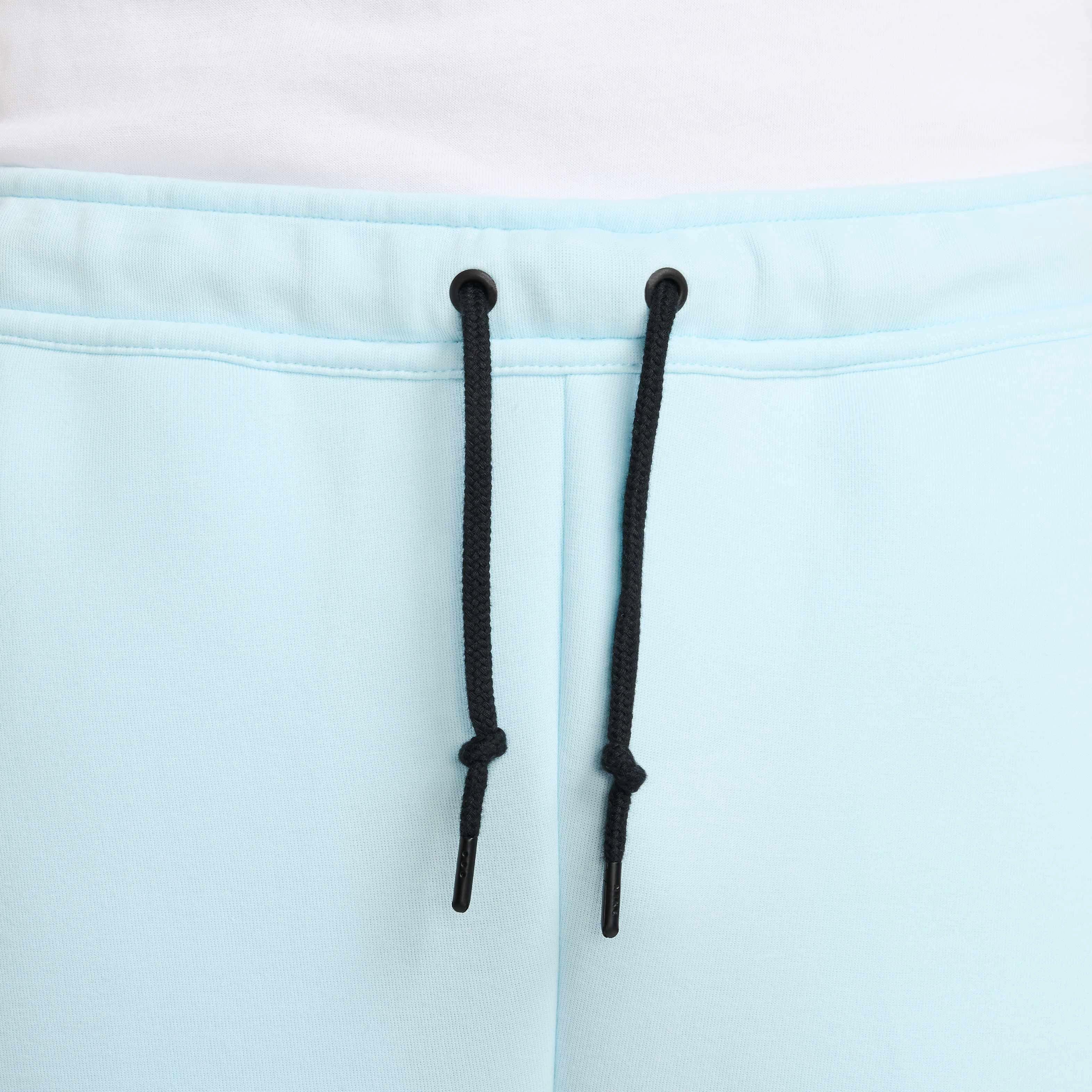 Nike Men's Tech Fleece Open-Hem Pants - BLUE Thumbnail View 3