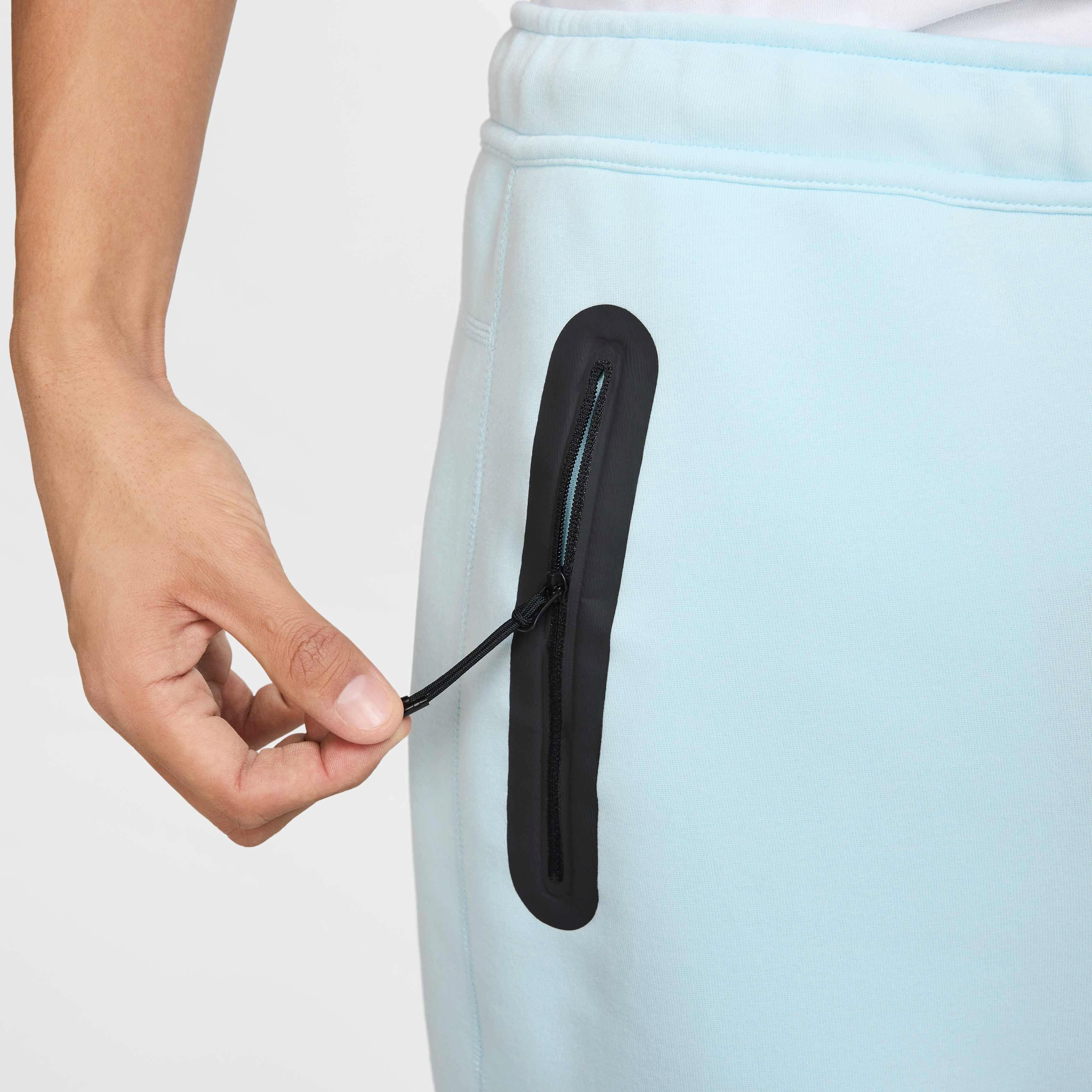 Nike Men's Tech Fleece Open-Hem Pants - BLUE Thumbnail View 5