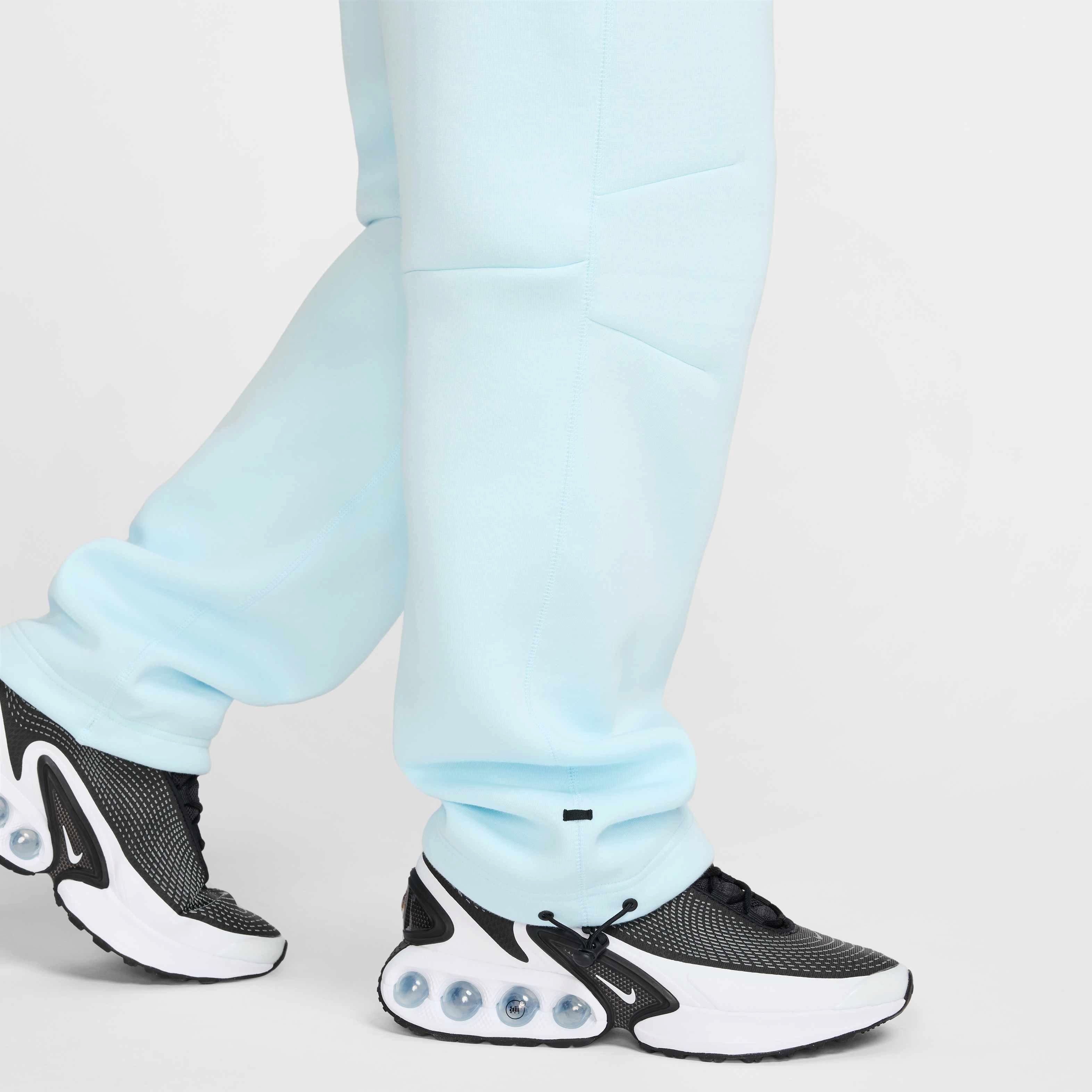 Nike Men's Tech Fleece Open-Hem Pants - BLUE Thumbnail View 7