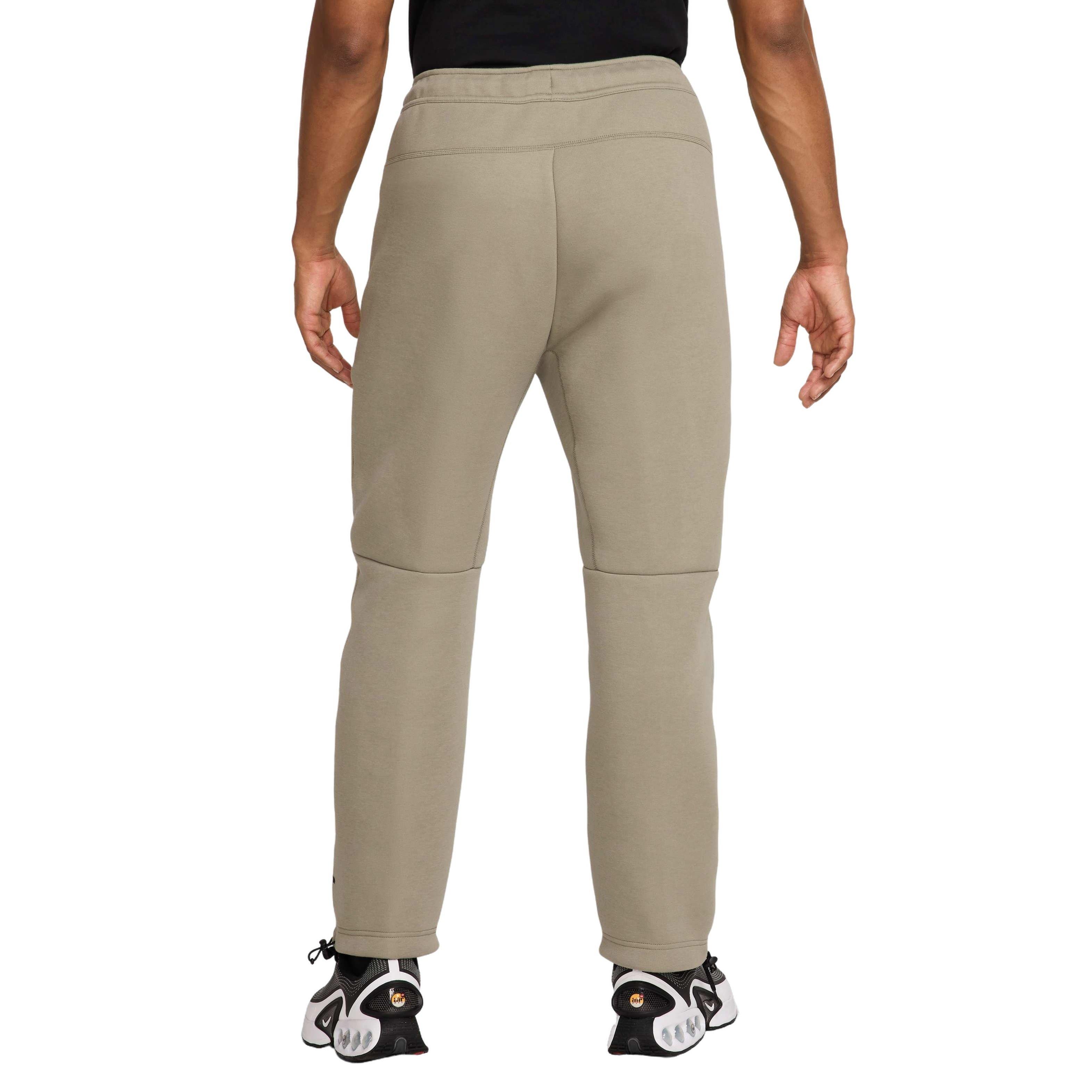 Nike Men's Tech Fleece Open-Hem Pants - GREEN Thumbnail View 2