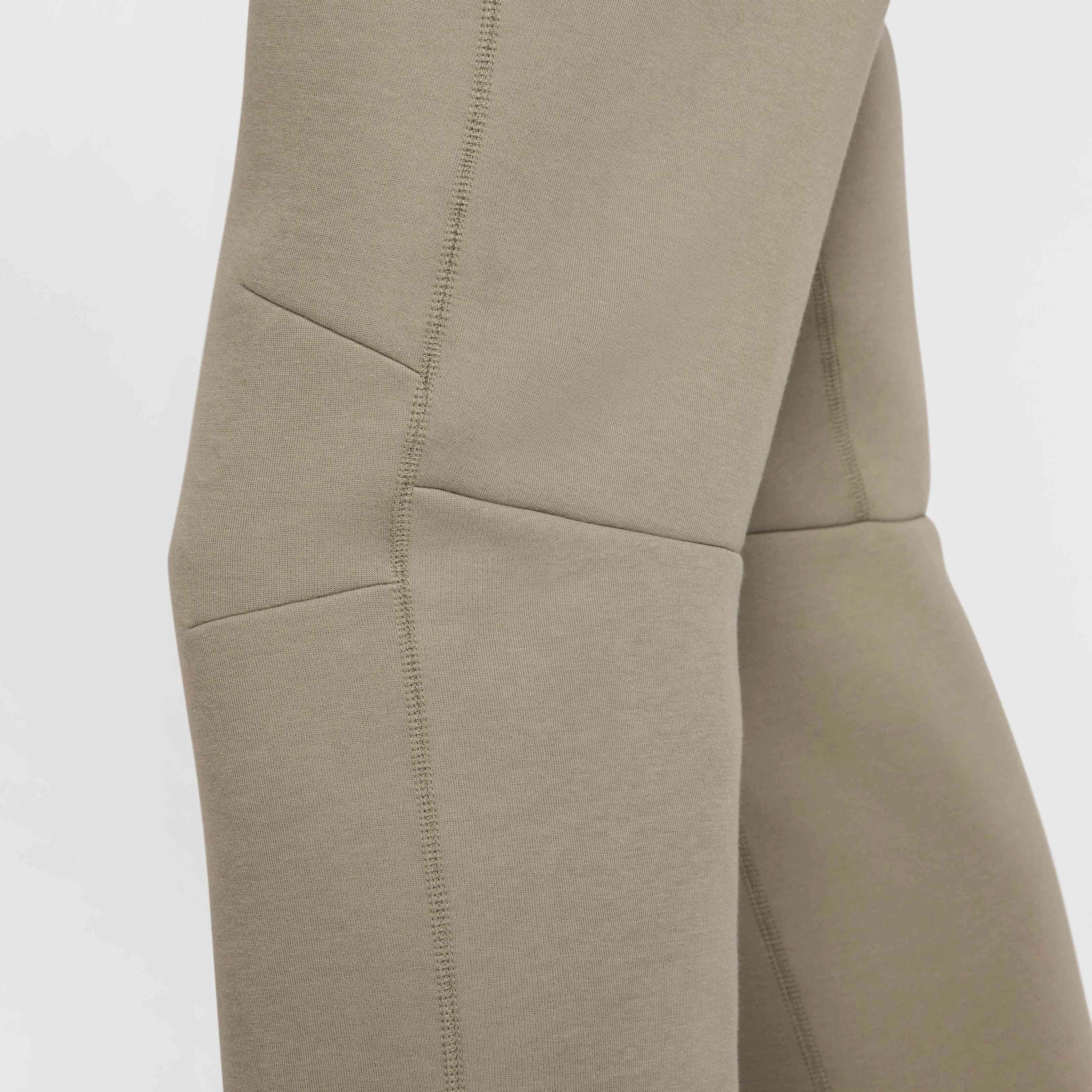 Nike Men's Tech Fleece Open-Hem Pants - GREEN Thumbnail View 5