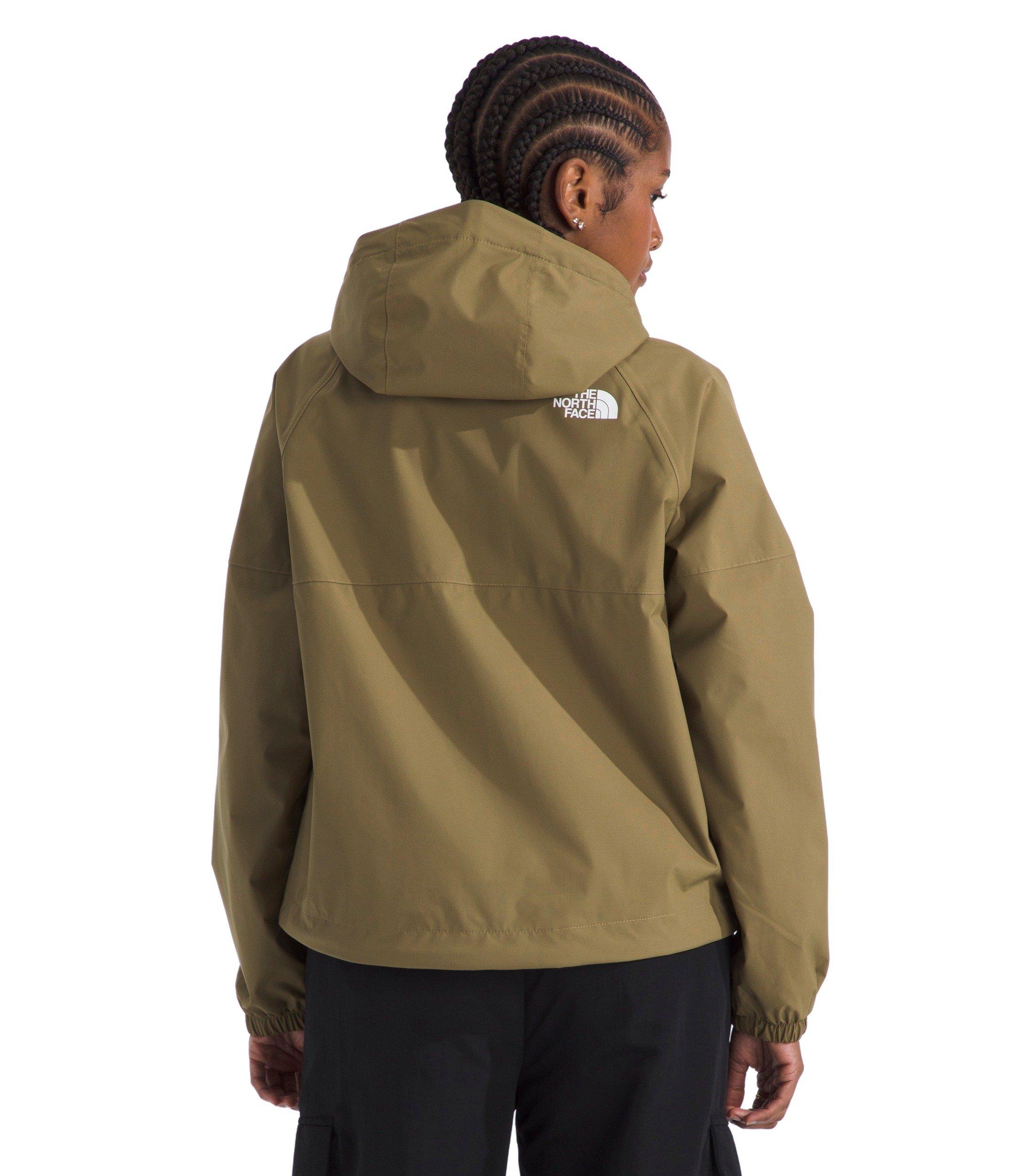 The North Face Women's Antora Rain Hooded Jacket - Green - GREEN Thumbnail View 2