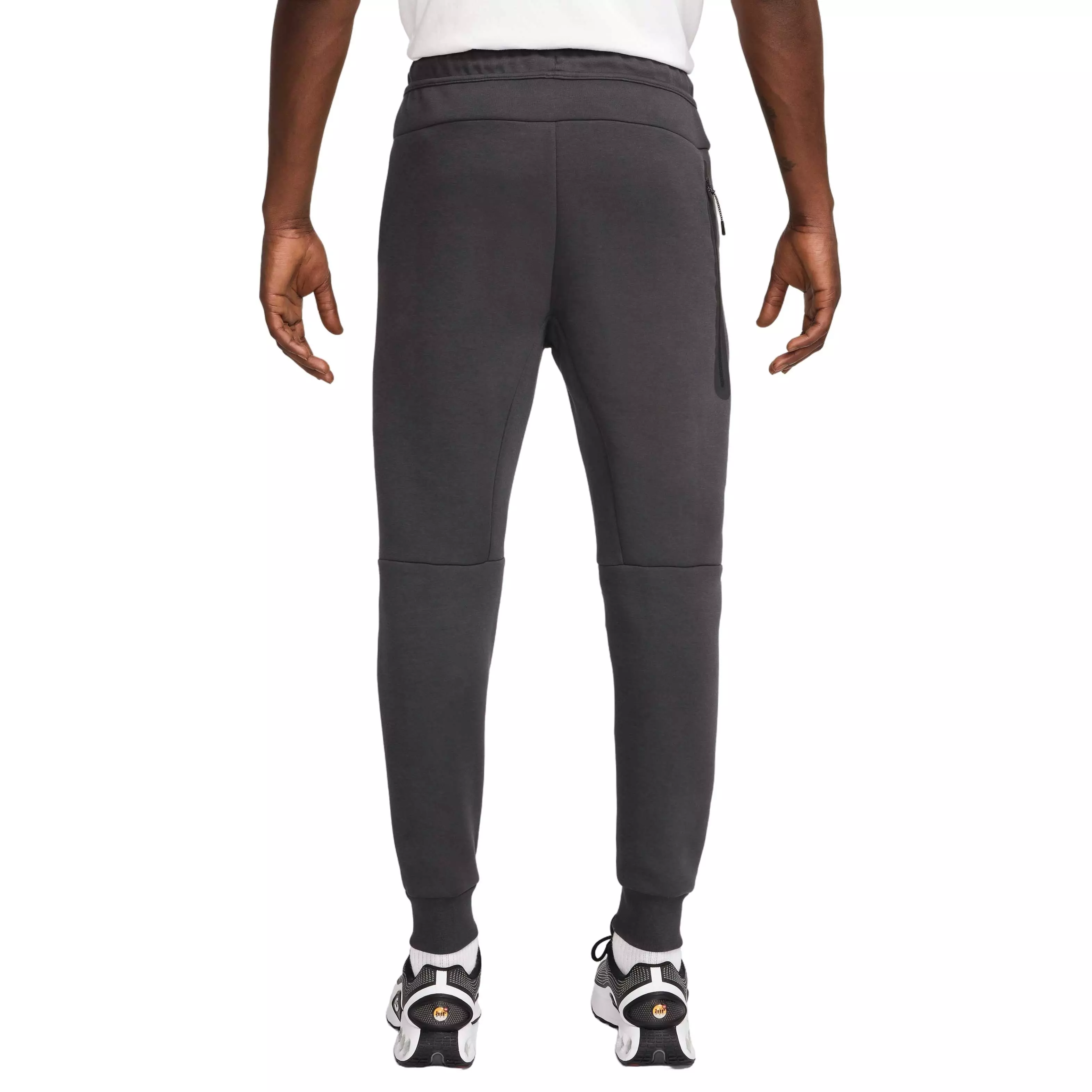Nike Men's Tech Fleece Joggers - Grey/Dark Grey - GREY/DARK GREY