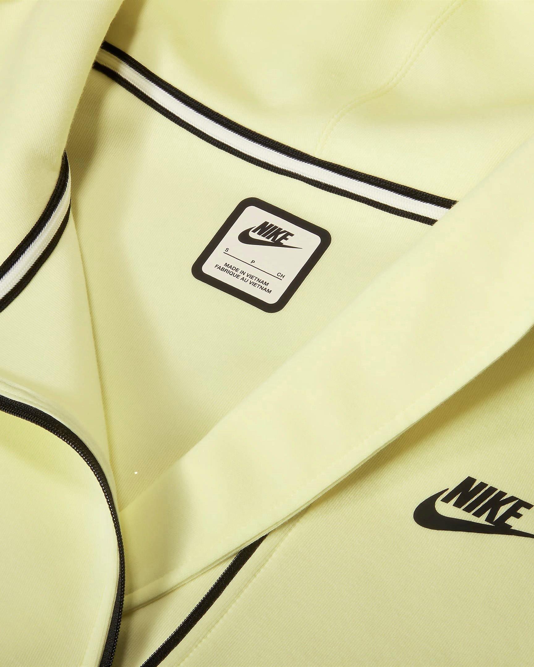 Nike Women's Sportswear Tech Fleece Oversized Full-Zip Hoodie Cape - NEON GREEN Thumbnail View 8