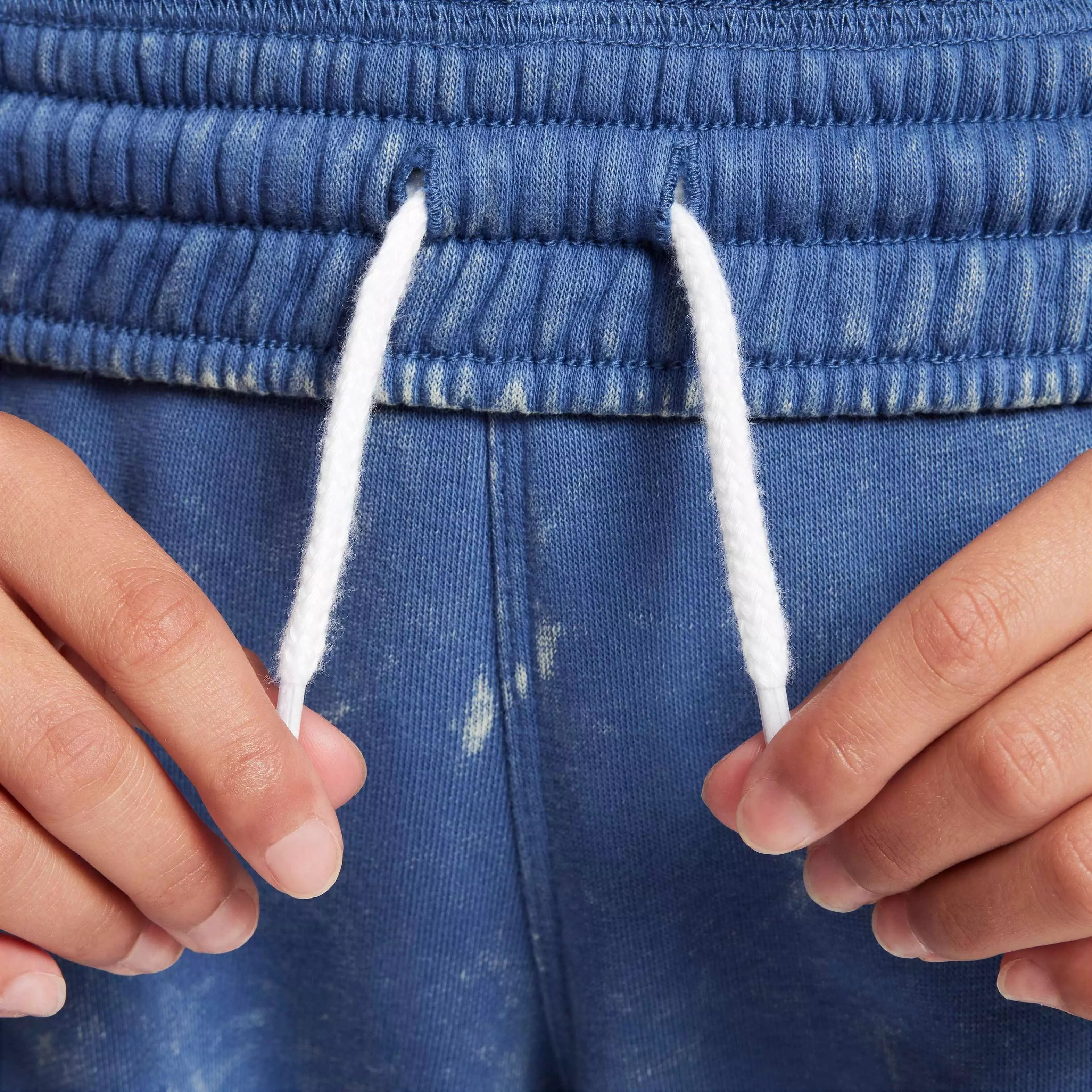 Nike Big Kids' COB DNA Fleece Short Wash Basketball Shorts - NAVY