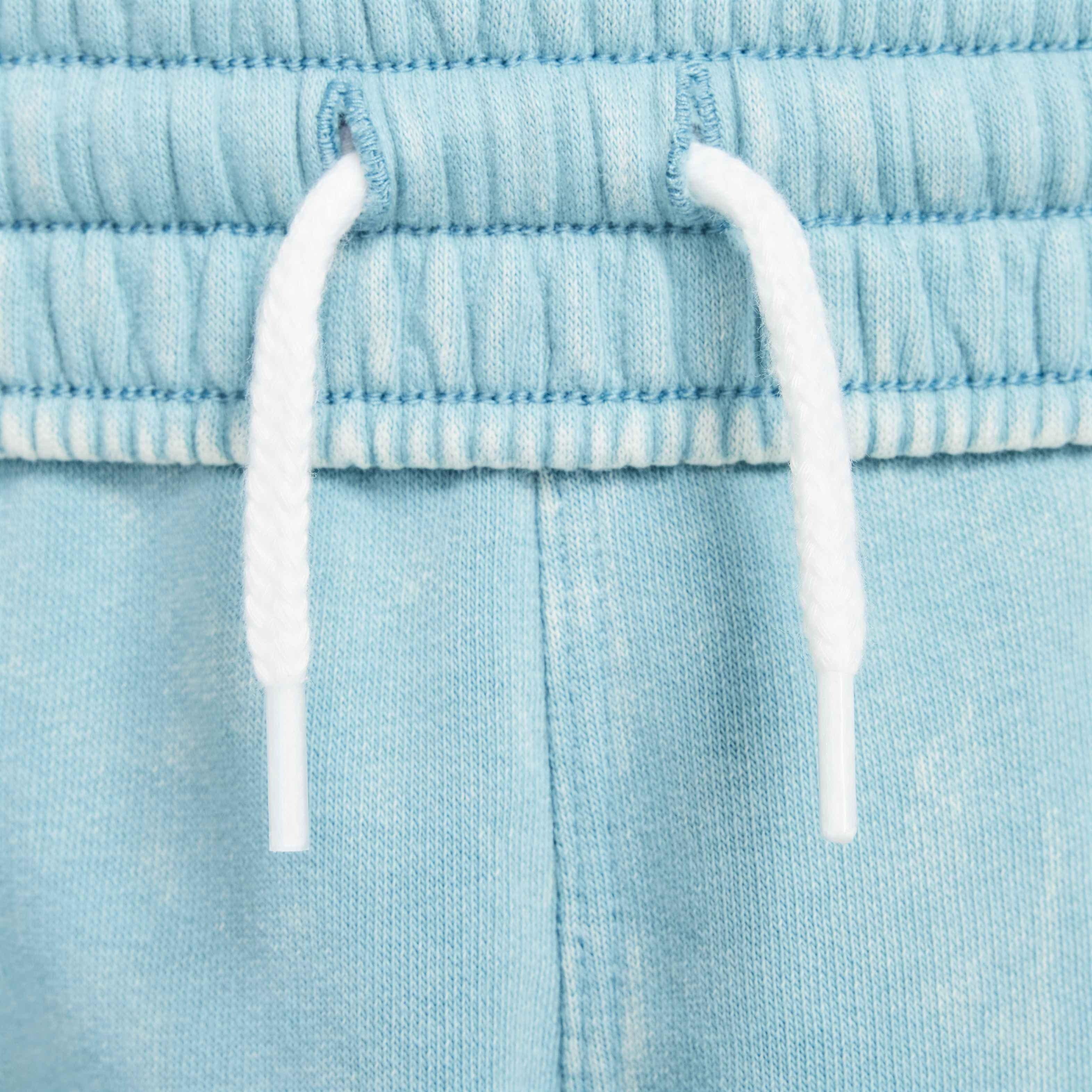 Nike Big Kids' COB DNA Fleece Short Wash Basketball Shorts - TURQUOISE  Thumbnail View 5