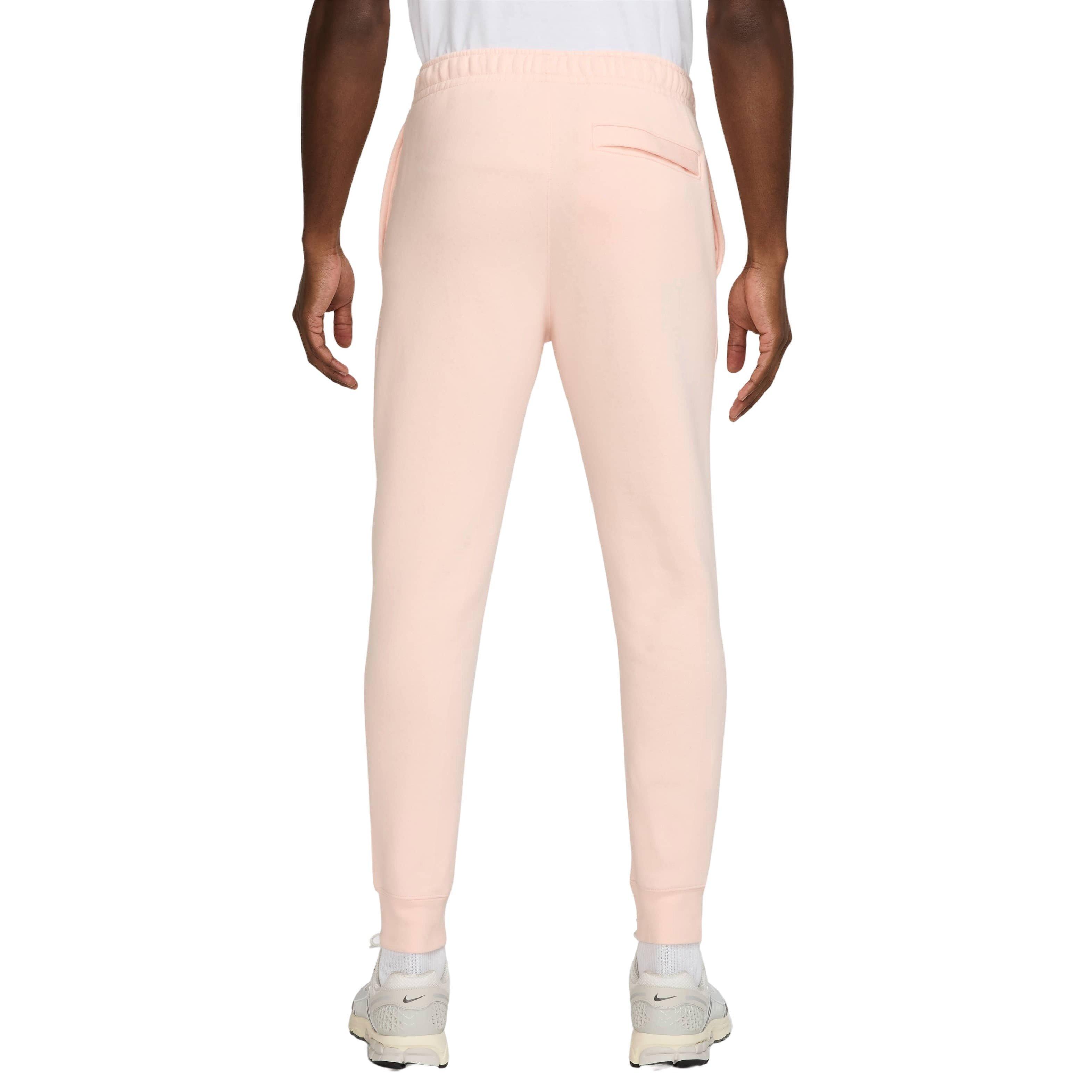 Nike Men's Sportswear Fleece Club Joggers - CORAL Thumbnail View 2