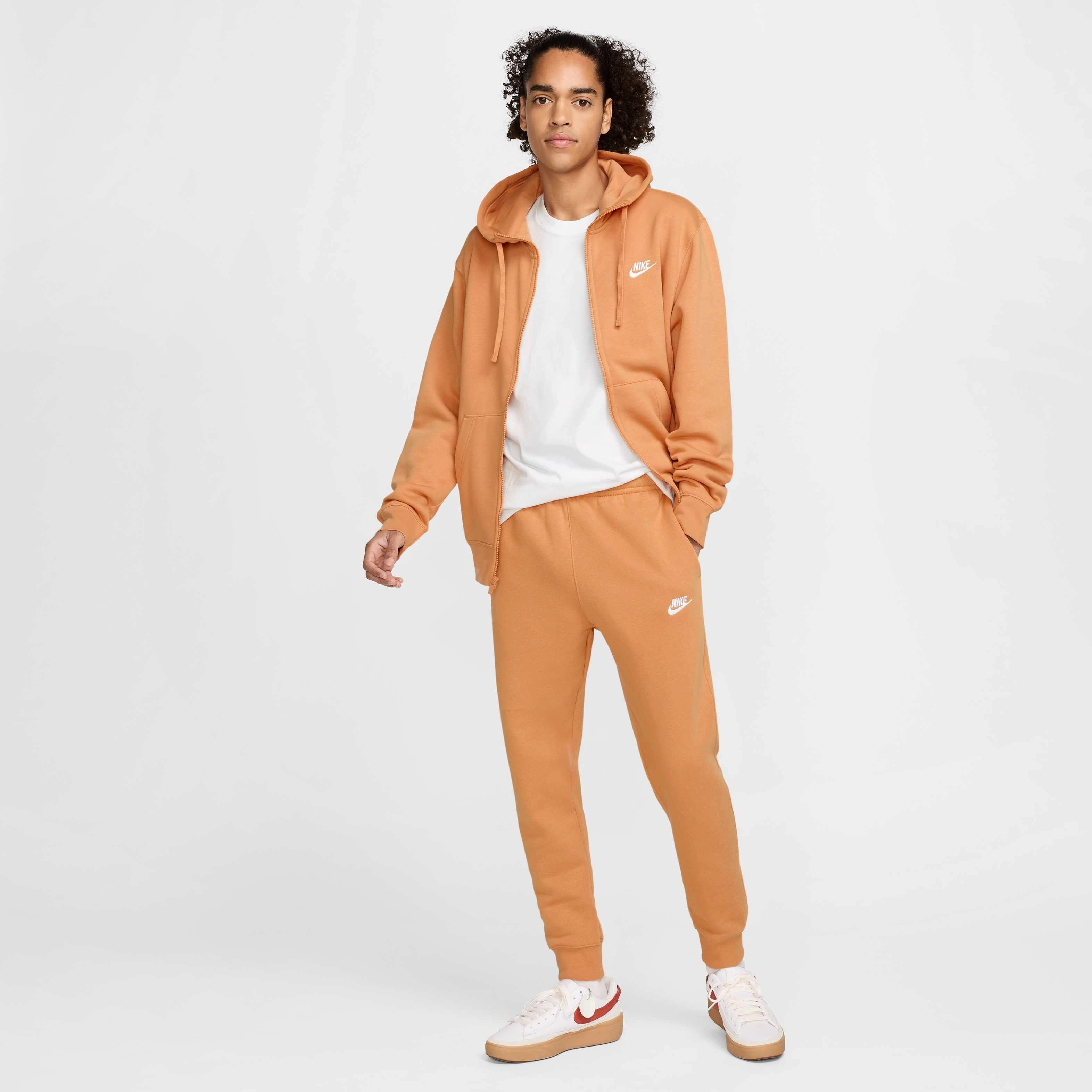 Nike Men's Sportswear Fleece Club Joggers - COPPER Thumbnail View 7