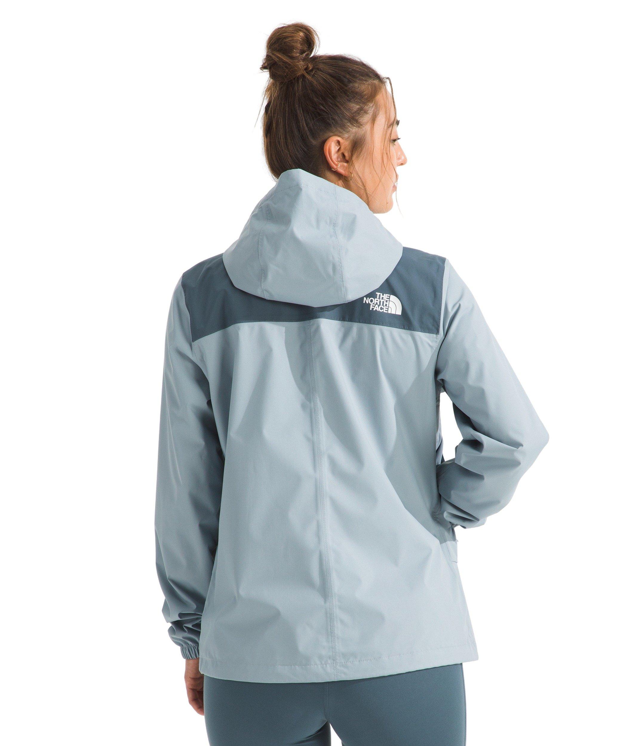 The North Face Women's Antora Rain Jacket - Dk Teal/Lt Blue - DK TEAL/LT BLUE Thumbnail View 2