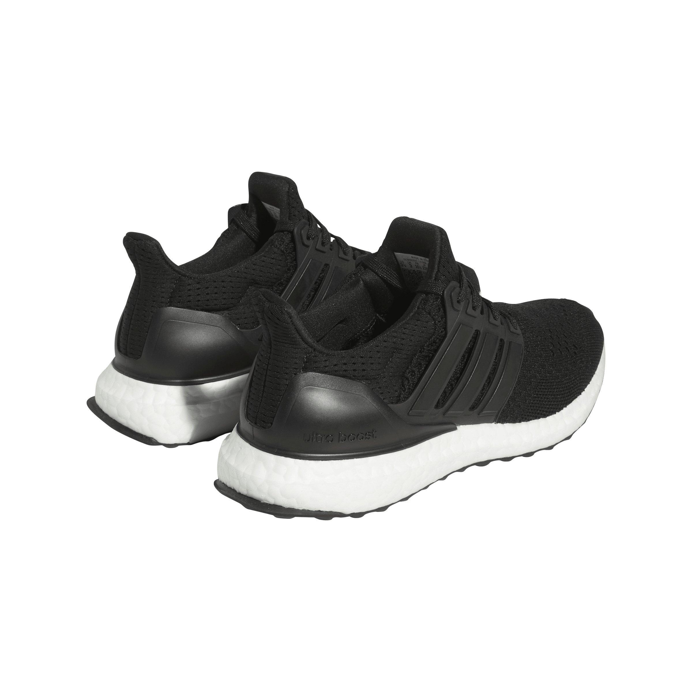 adidas Ultraboost 1.0 "Core Black/Core Black/Beam Green" Grade School Boys' Running Shoe - BLACK/BLACK/GREEN Thumbnail View 4