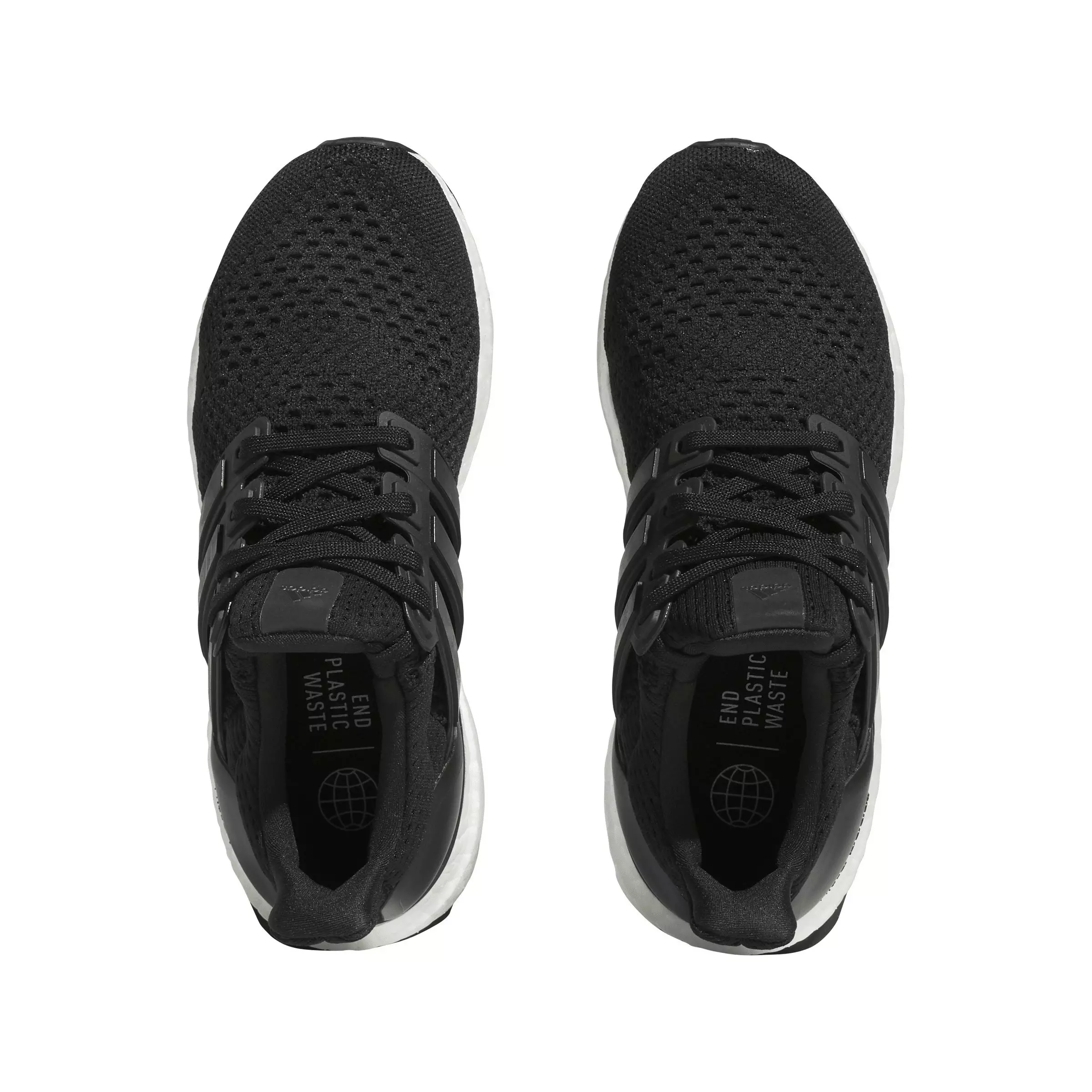 adidas Ultraboost 1.0 "Core Black/Core Black/Beam Green" Grade School Boys' Running Shoe - BLACK/BLACK/GREEN