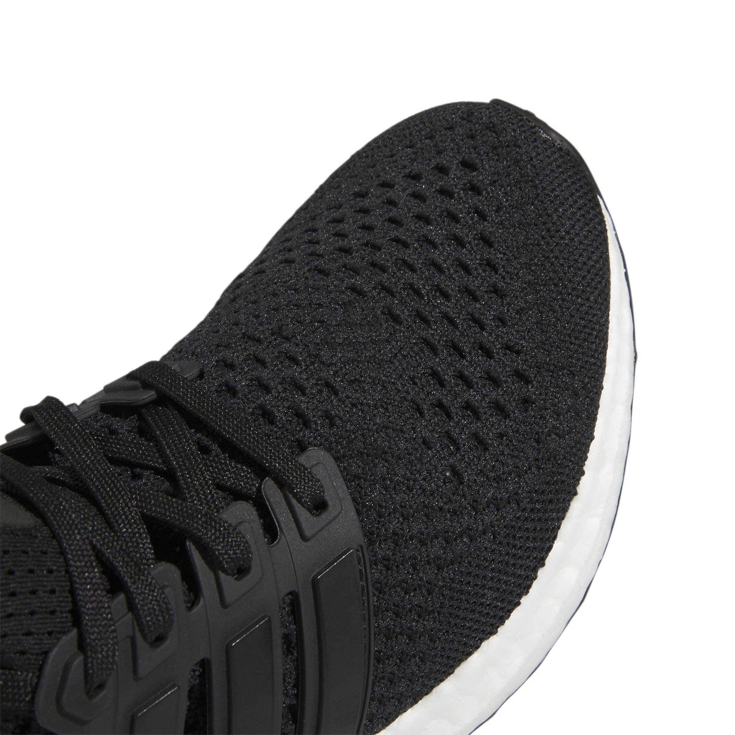adidas Ultraboost 1.0 "Core Black/Core Black/Beam Green" Grade School Boys' Running Shoe - BLACK/BLACK/GREEN Thumbnail View 7