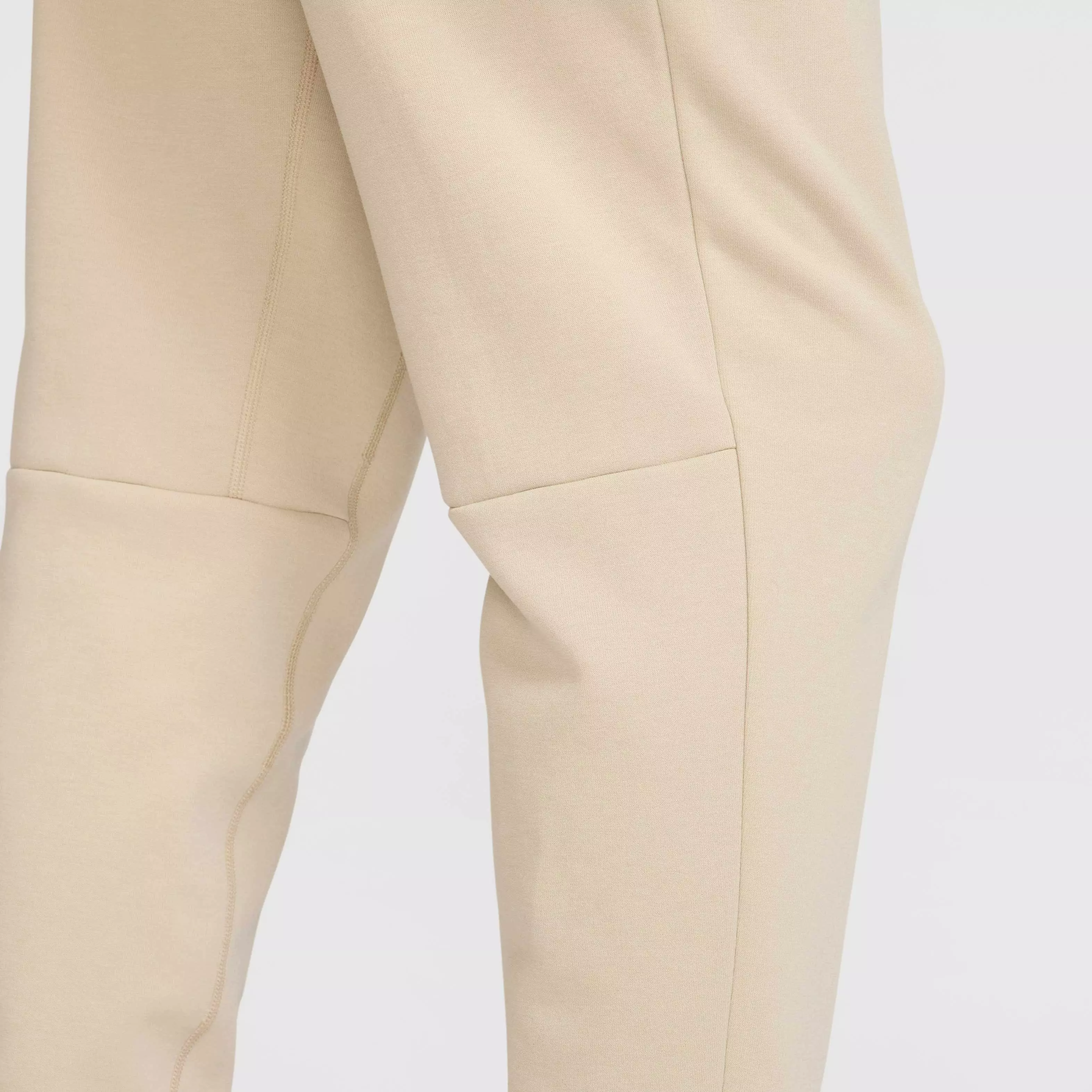 Nike Men's Primary Fleece UV Tapered Dri-FIT Performance Pants - KHAKI