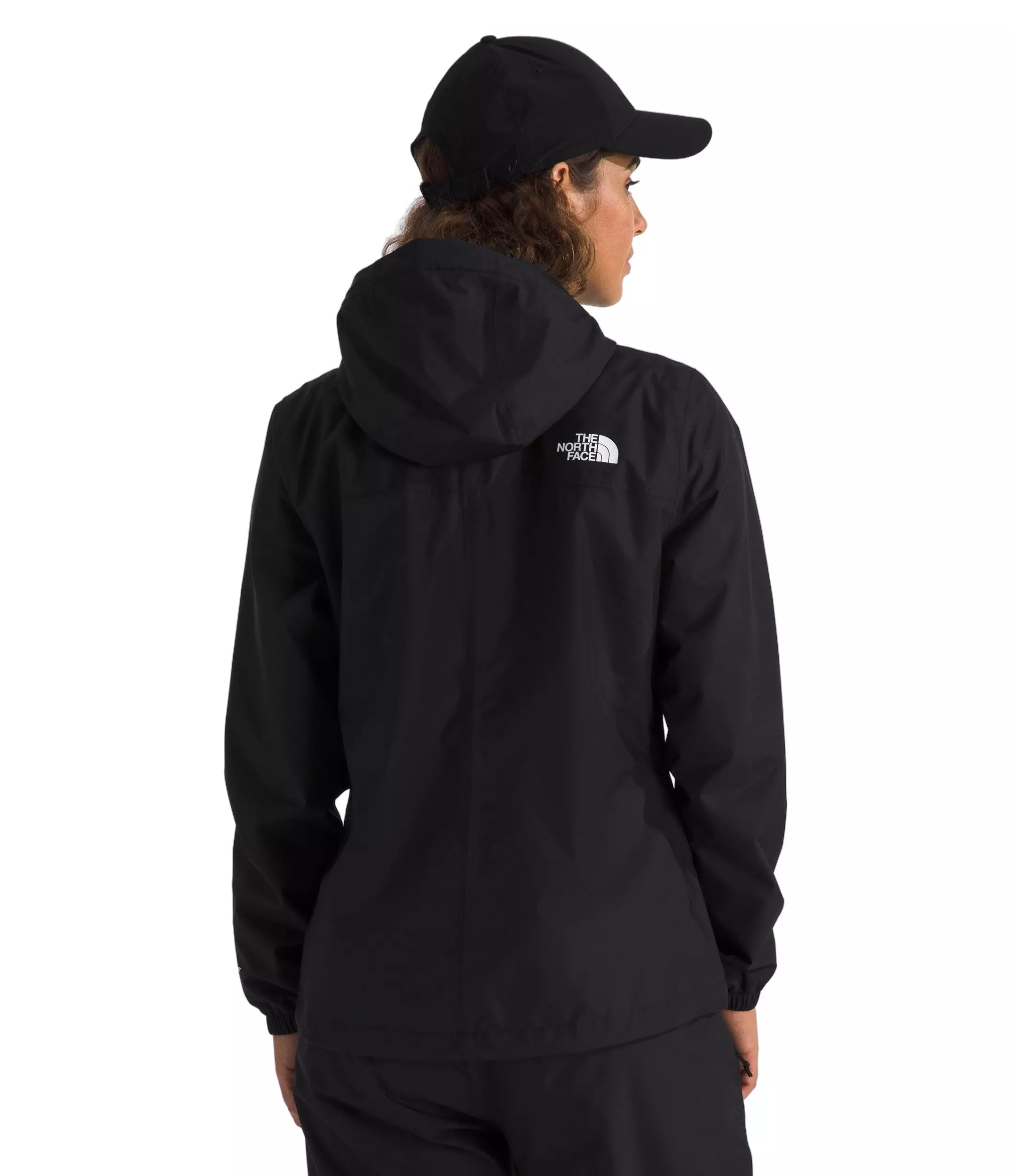 The North Face Women's Antora Rain Jacket -  Midnight Black - BLACK