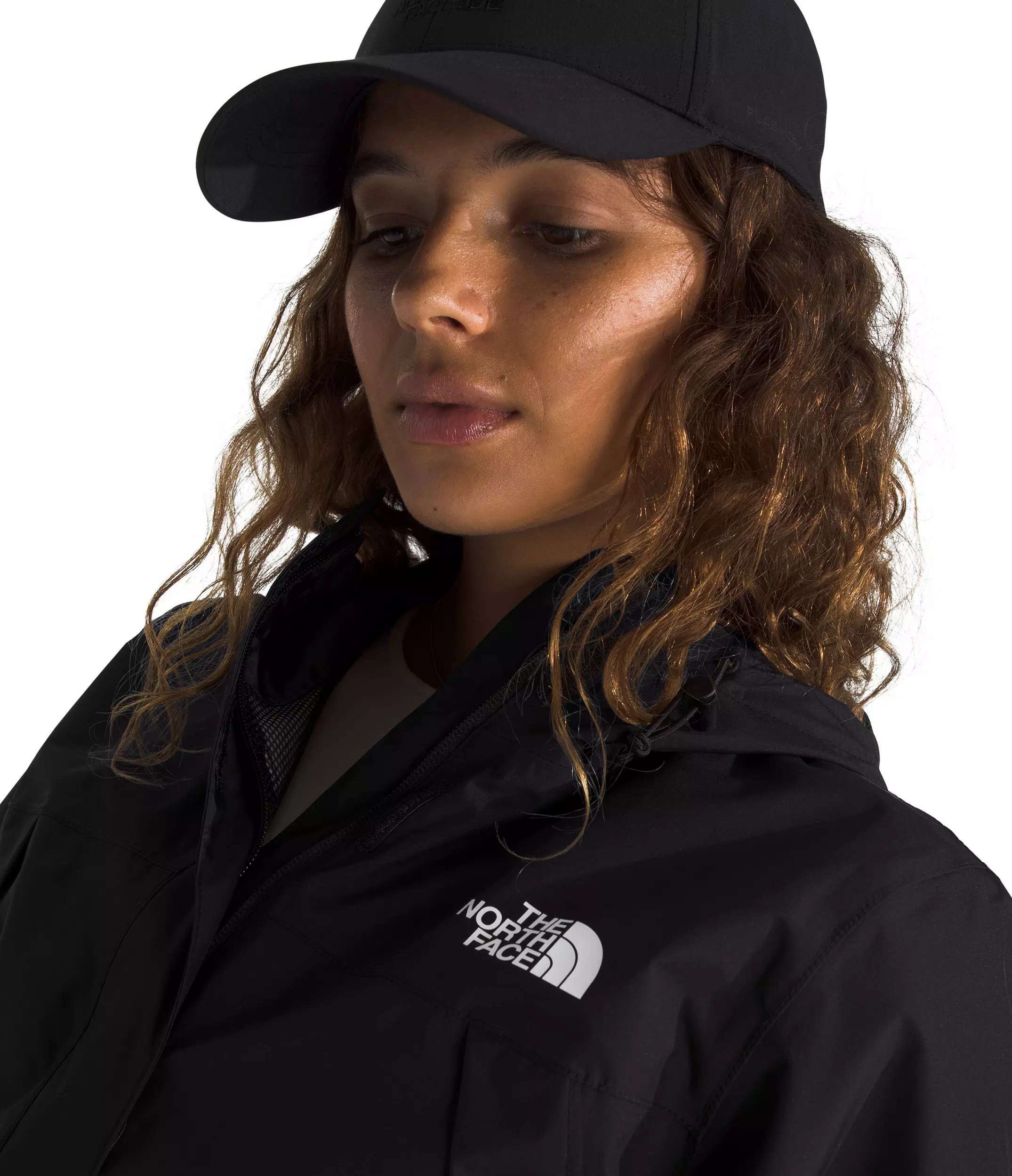 The North Face Women's Antora Rain Jacket -  Midnight Black - BLACK