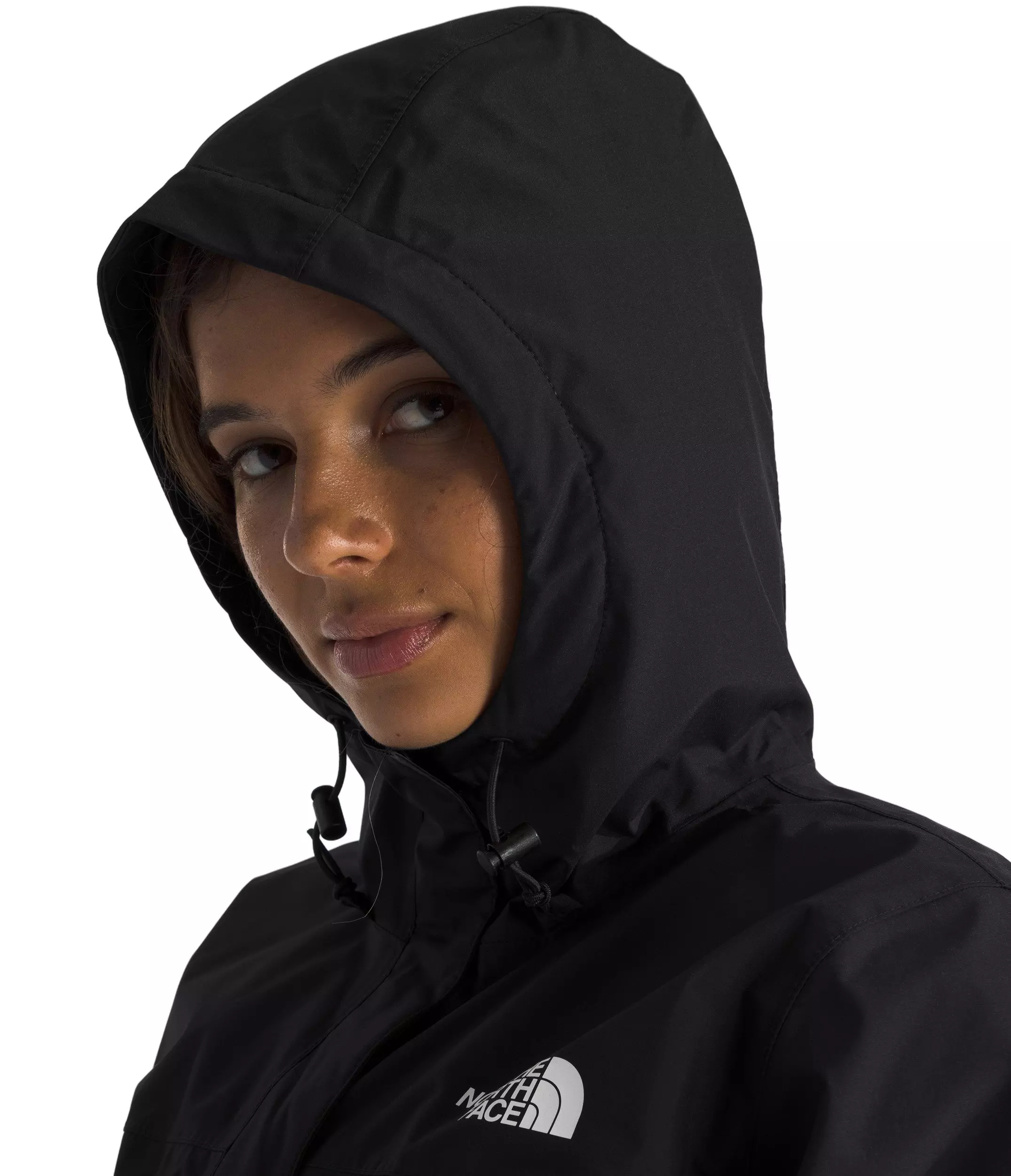 The North Face Women's Antora Rain Jacket -  Midnight Black - BLACK