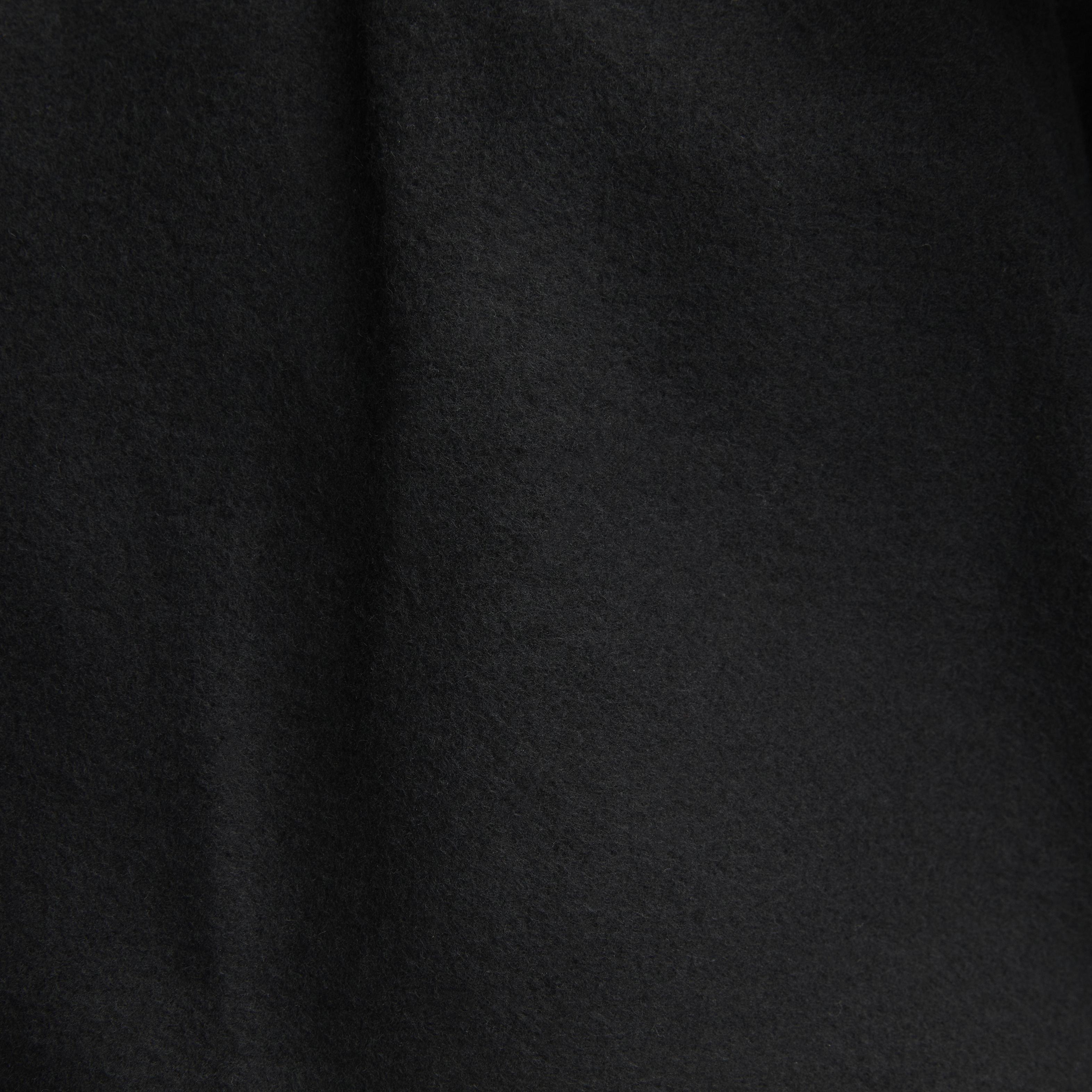 Nike Women's Sportswear Phoenix Fleece Oversized V-Neck Sweatshirt - BLACK Thumbnail View 6