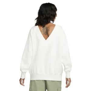 Nike Women's Sportswear Phoenix Fleece Oversized V-Neck Sweatshirt