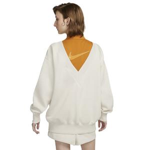 Nike Women's Sportswear Phoenix Fleece Oversized V-Neck Sweatshirt
