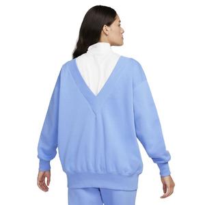 Nike Women's Sportswear Phoenix Fleece Oversized V-Neck Sweatshirt