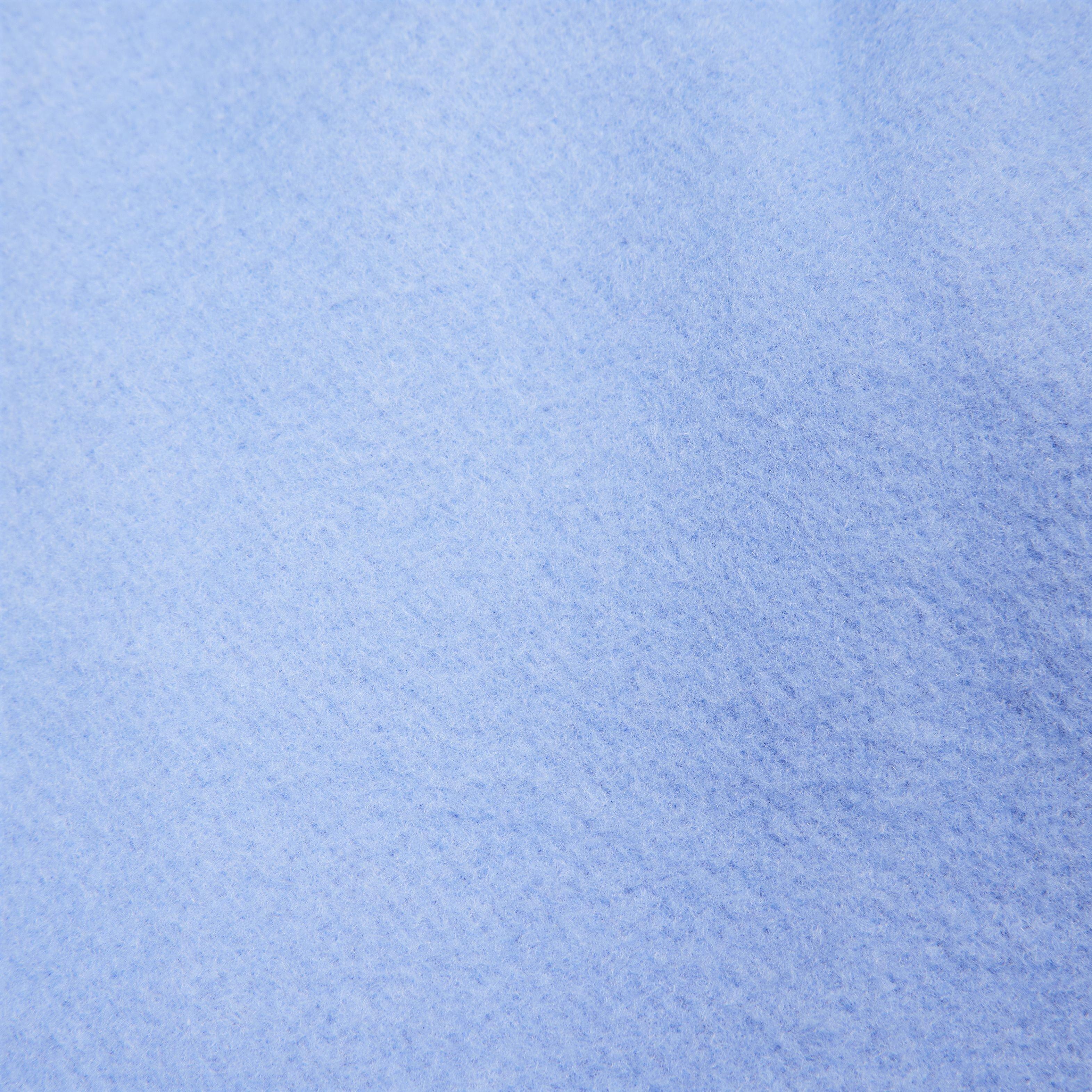 Nike Women's Sportswear Phoenix Fleece Oversized V-Neck Sweatshirt - BLUE Thumbnail View 6