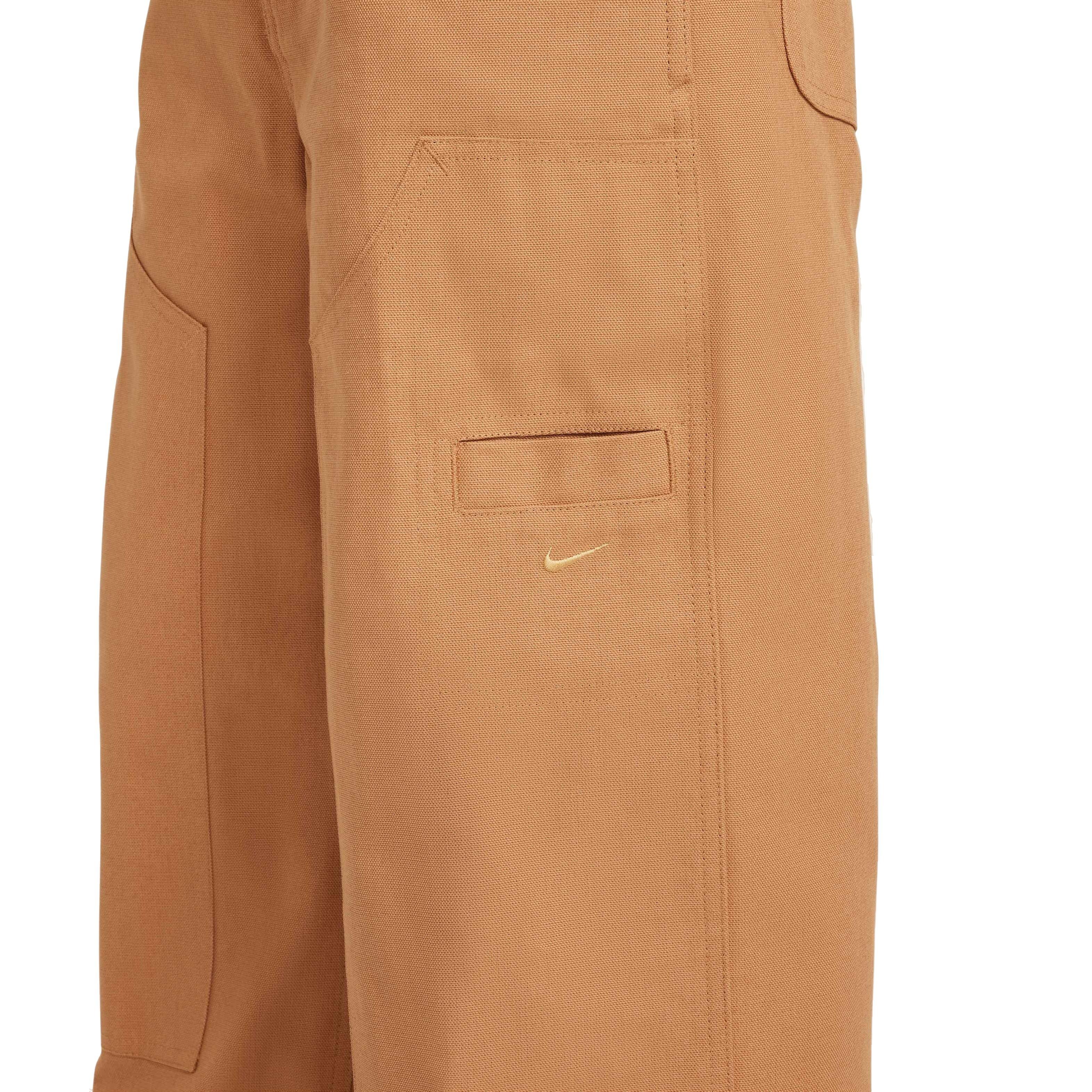 Nike Big Kids' Sportswear Metro Grand Carpenter Pants - FLAX BROWN Thumbnail View 5