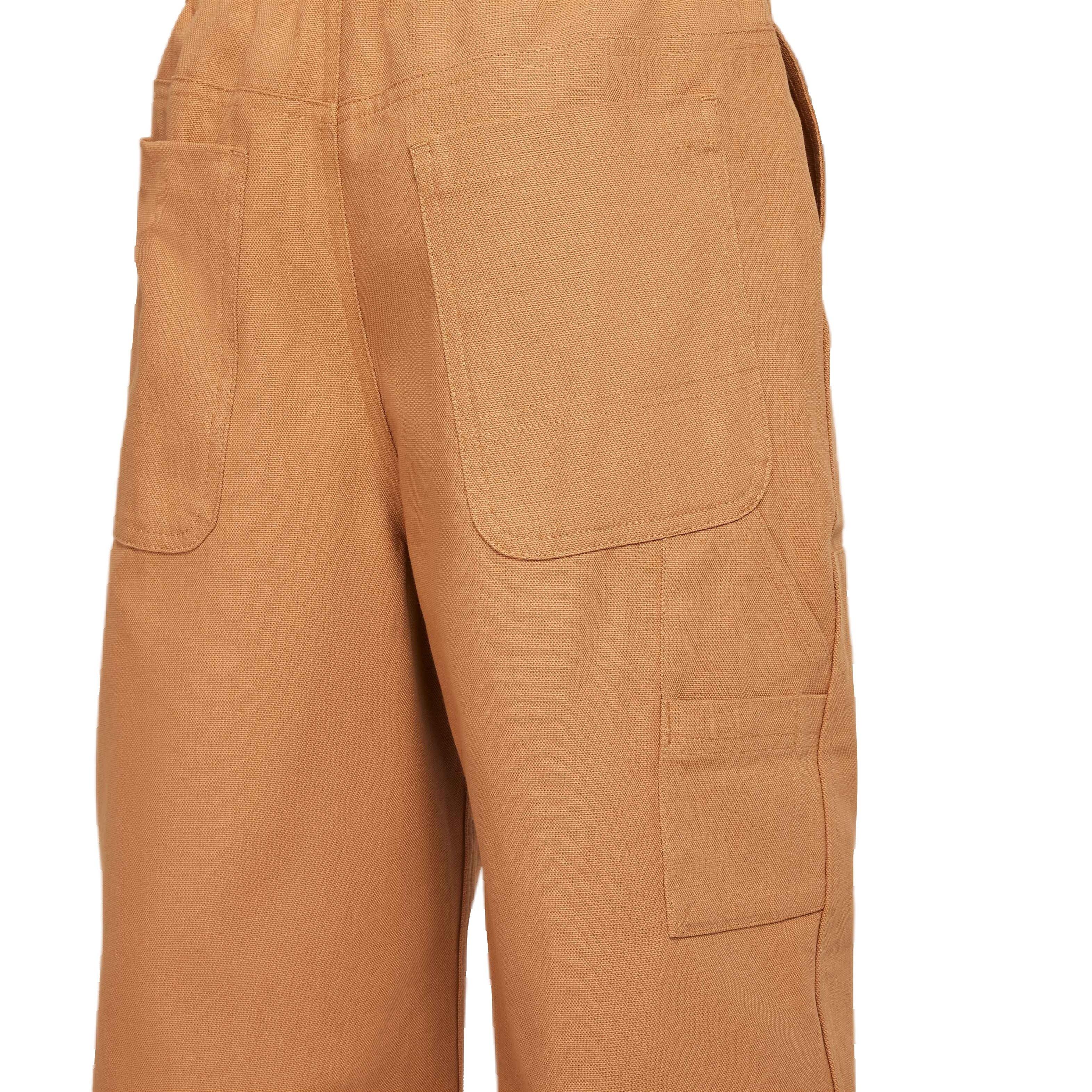 Nike Big Kids' Sportswear Metro Grand Carpenter Pants - FLAX BROWN Thumbnail View 6