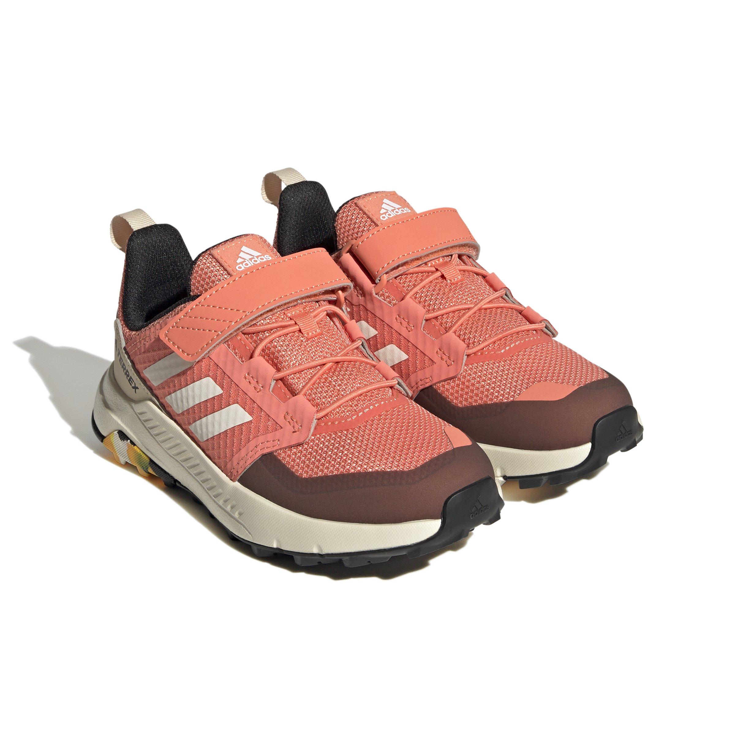 adidas Terrex Trailmaker Grade School Girls' "Orange" Hiking Shoe