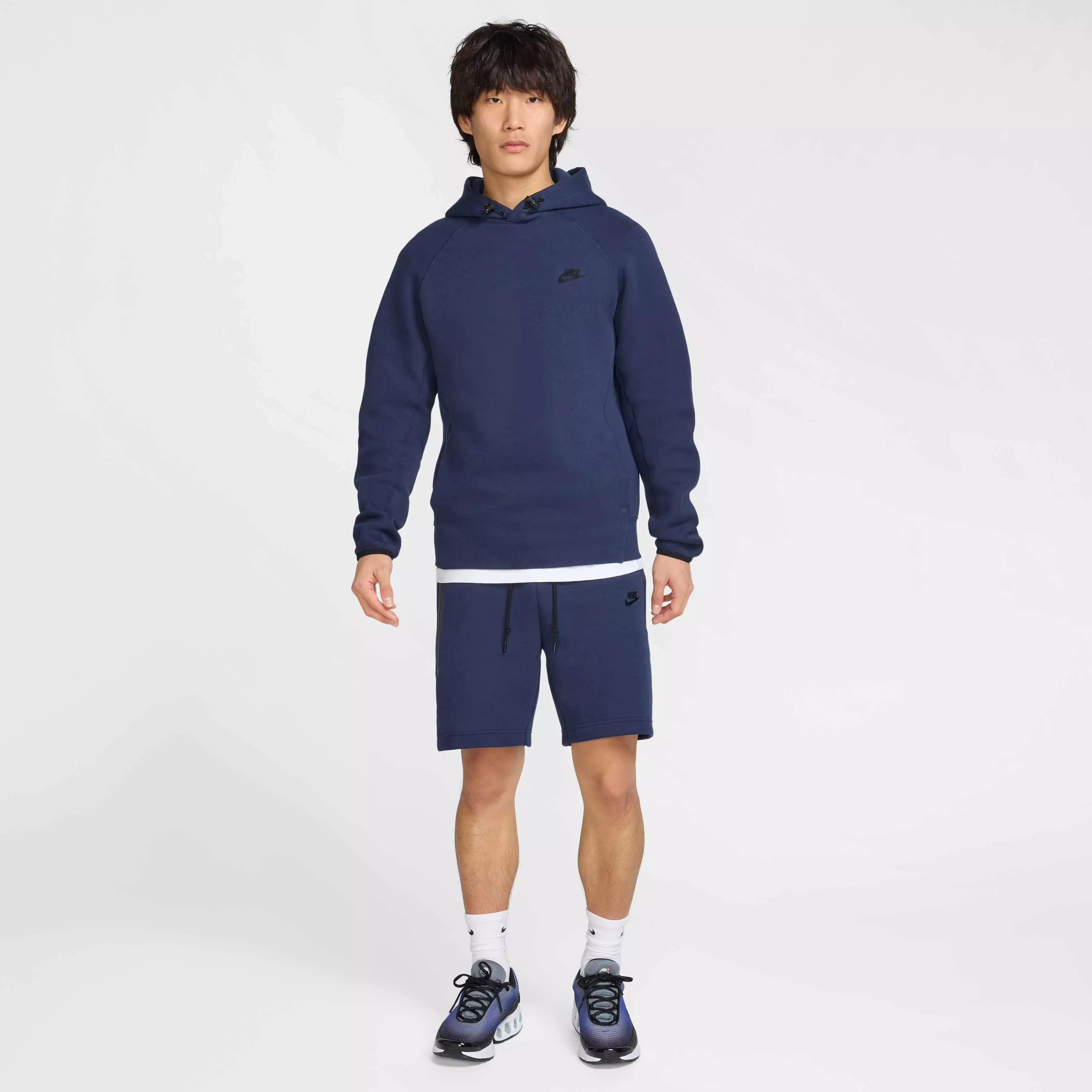 Nike Men's Sportswear Tech Fleece Shorts - BLUE