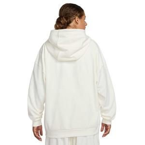 Nike Men's Club Fleece Oversized French terry Pullover Hoodie -White