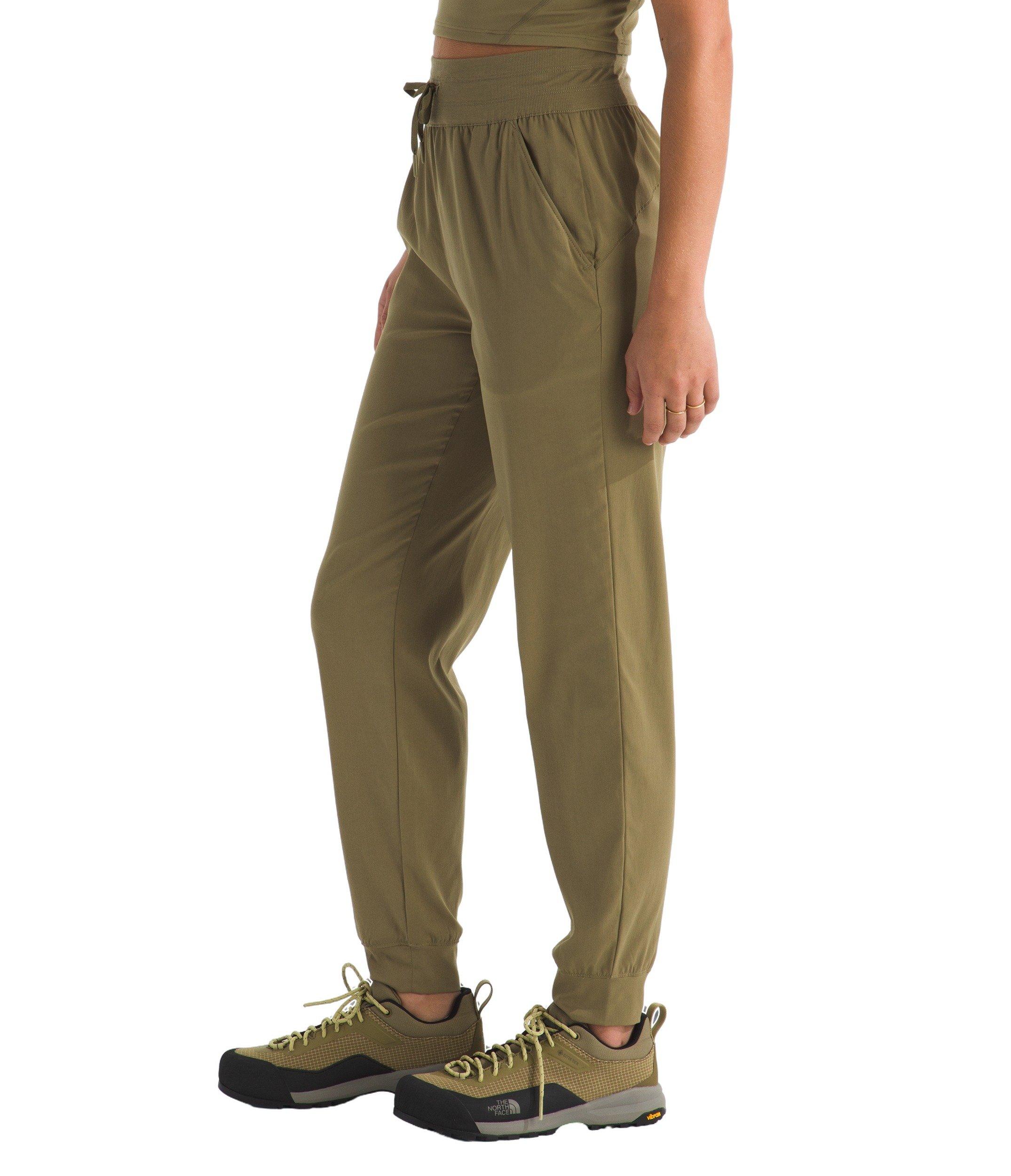 The North Face Women's Aphrodite Arise Joggers -Olive - OLIVE Thumbnail View 3