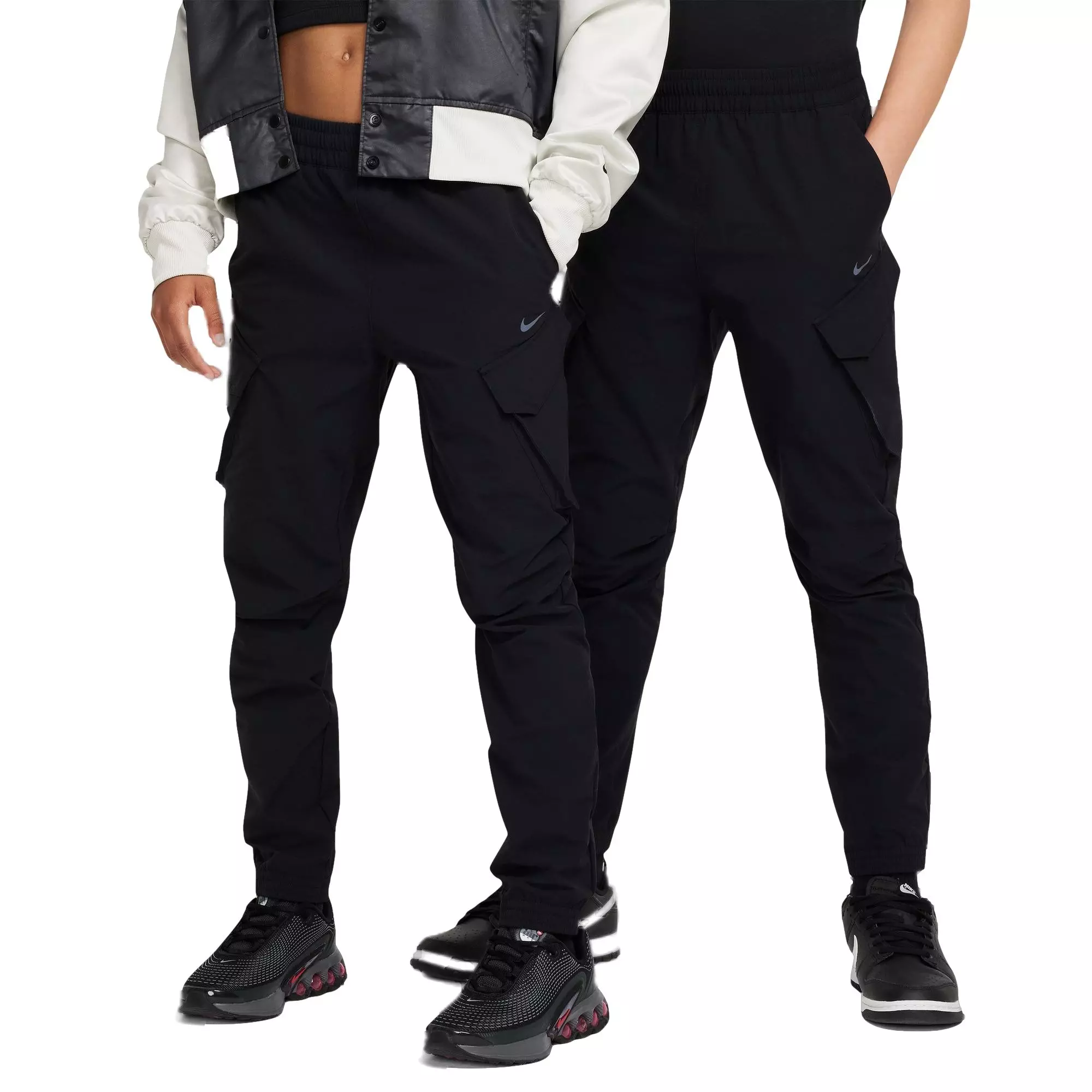 Nike Big Kids' Sportswear City Utility Cargo Pants - BLACK