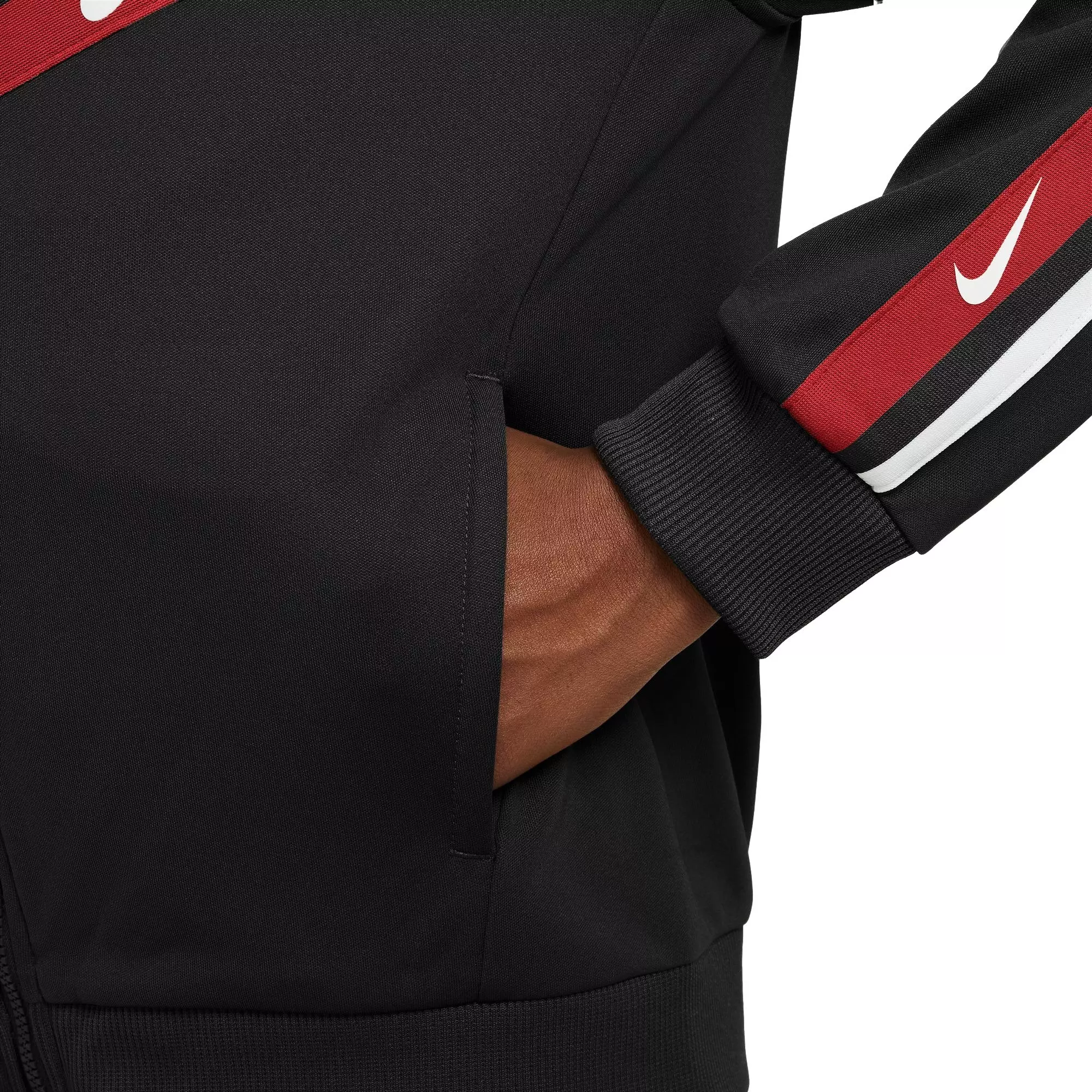 Nike Big Kids' Sportswear Club Full-Zip Knit Jacket - BLACK