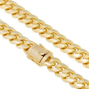 King Ice 16mm Miami Cuban Link Chain - Gold - GOLD