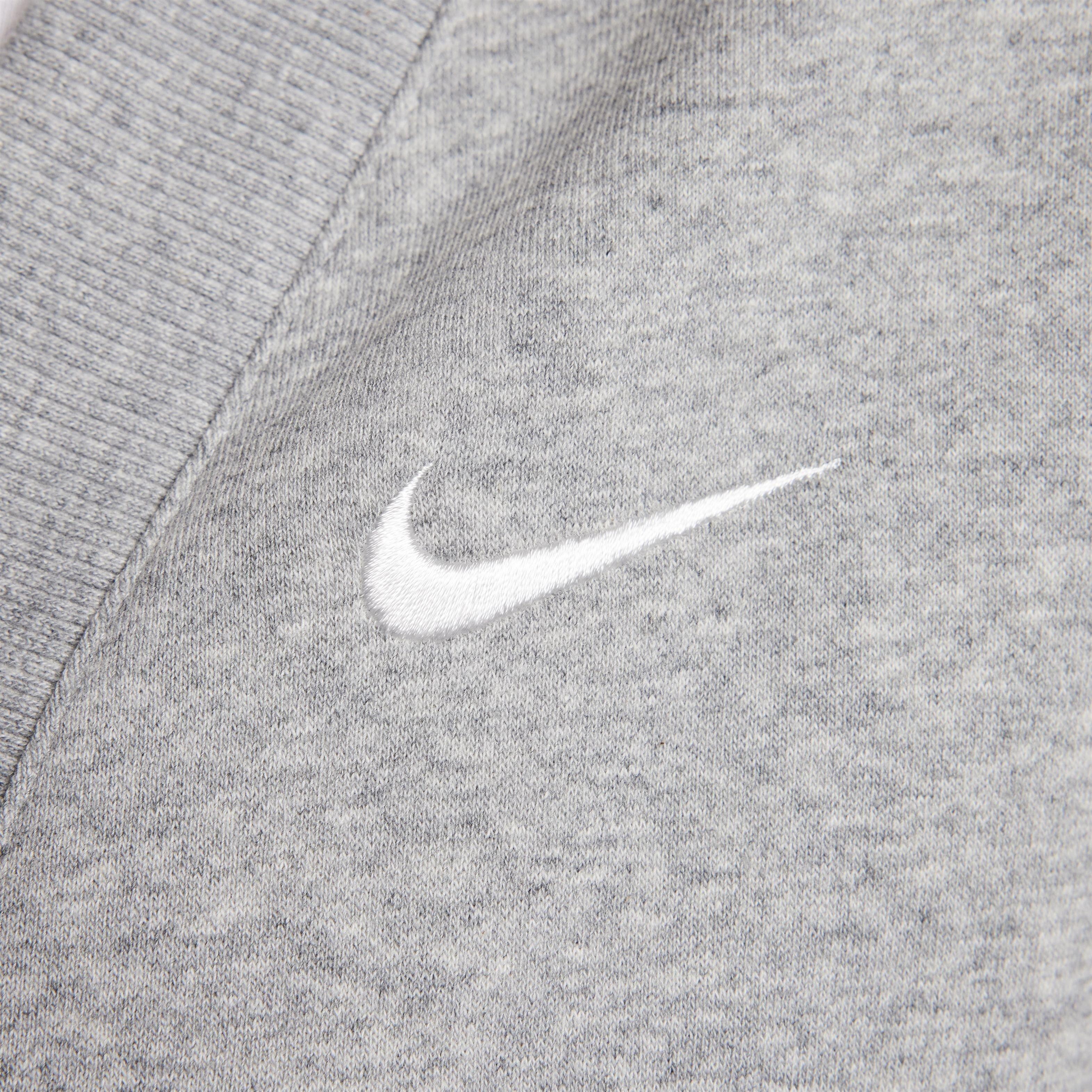 Nike Women's Sportswear Phoenix Fleece Over-Oversized Cardigan - GREY Thumbnail View 4
