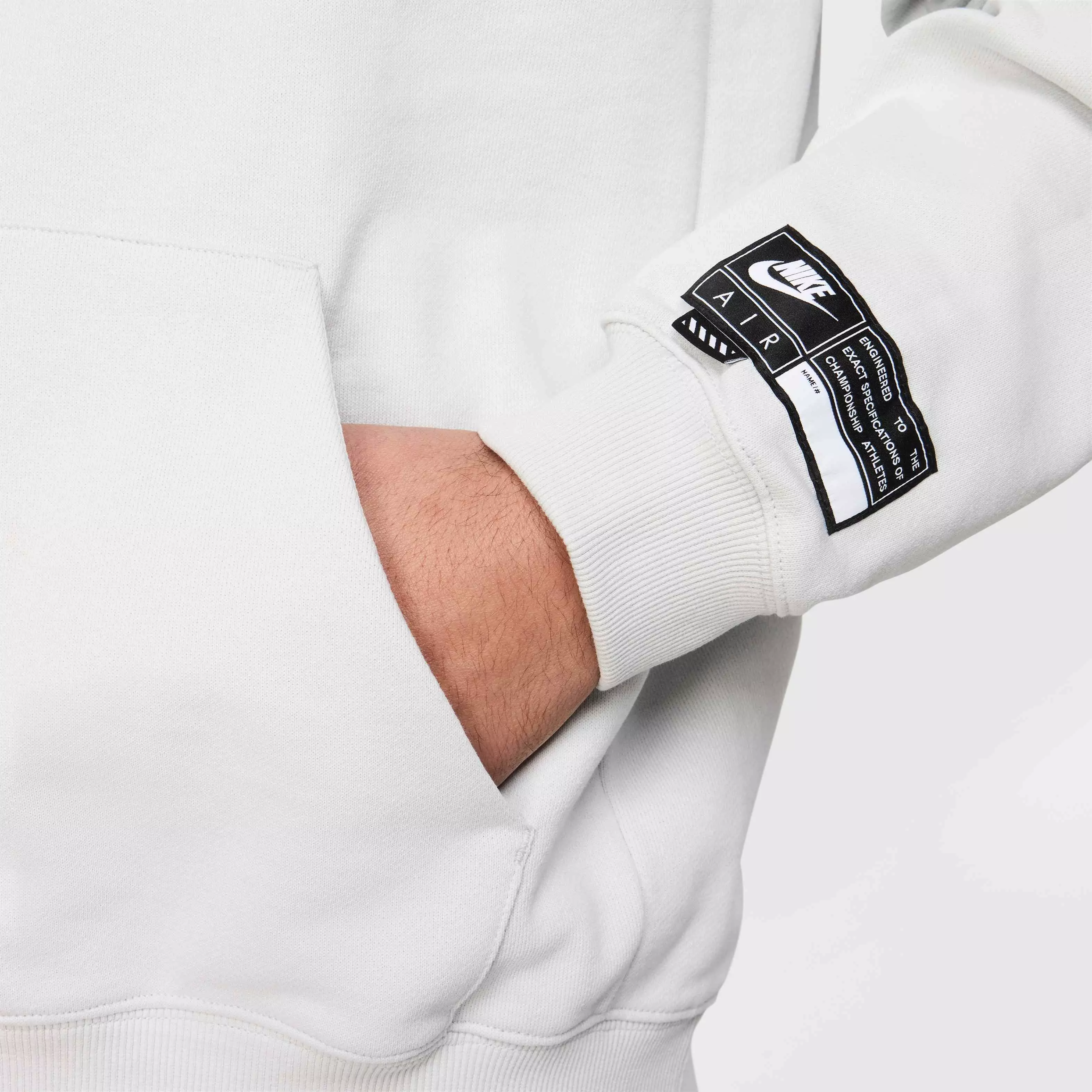 Nike Air Men's Fleece Pullover Hoodie - GREY