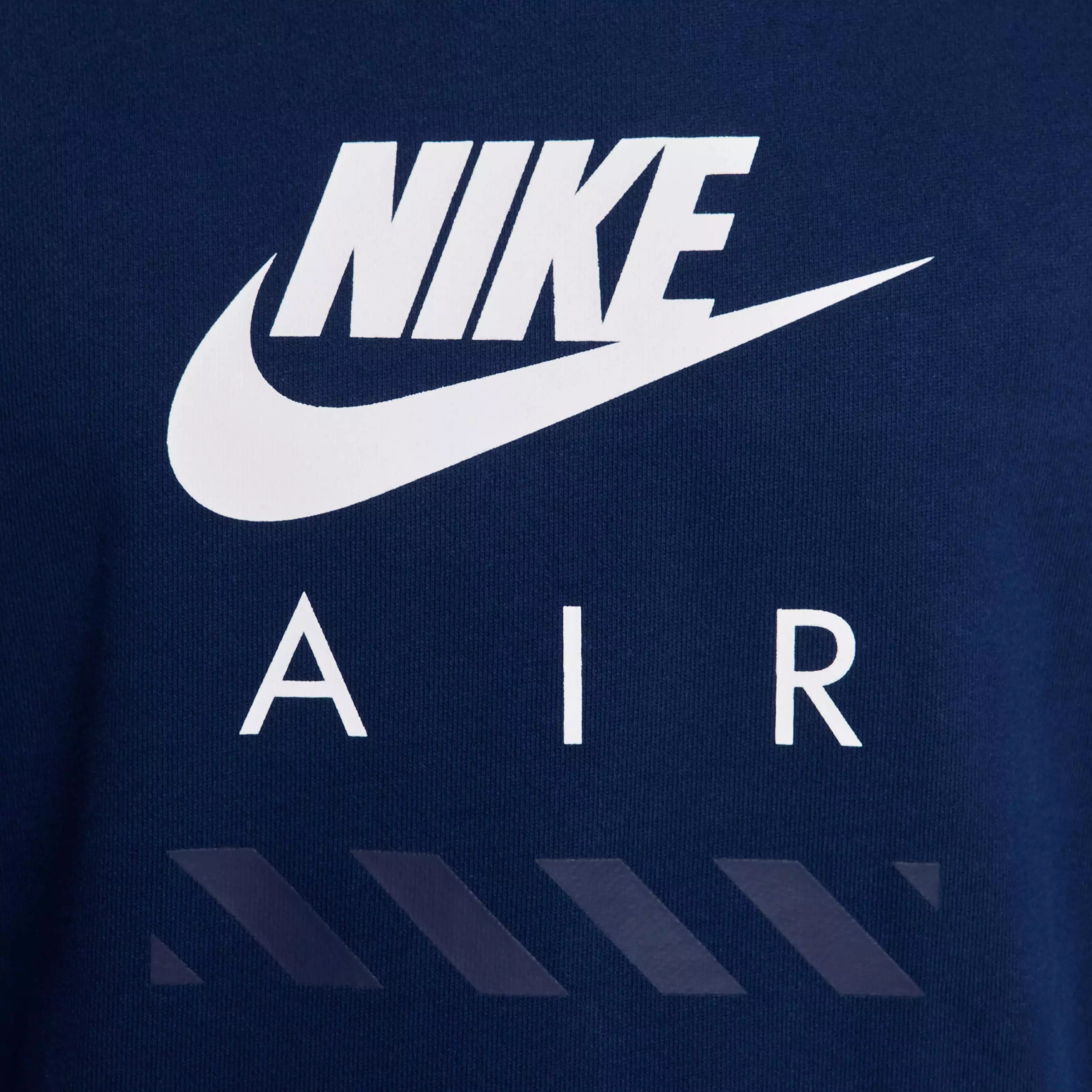 Nike Air Men's Fleece Pullover Hoodie - BLUE